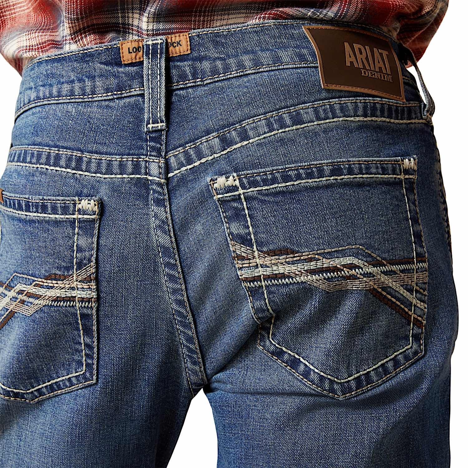 Ariat Men's M8 Modern Straight Jean - Dean Zane - Image 6
