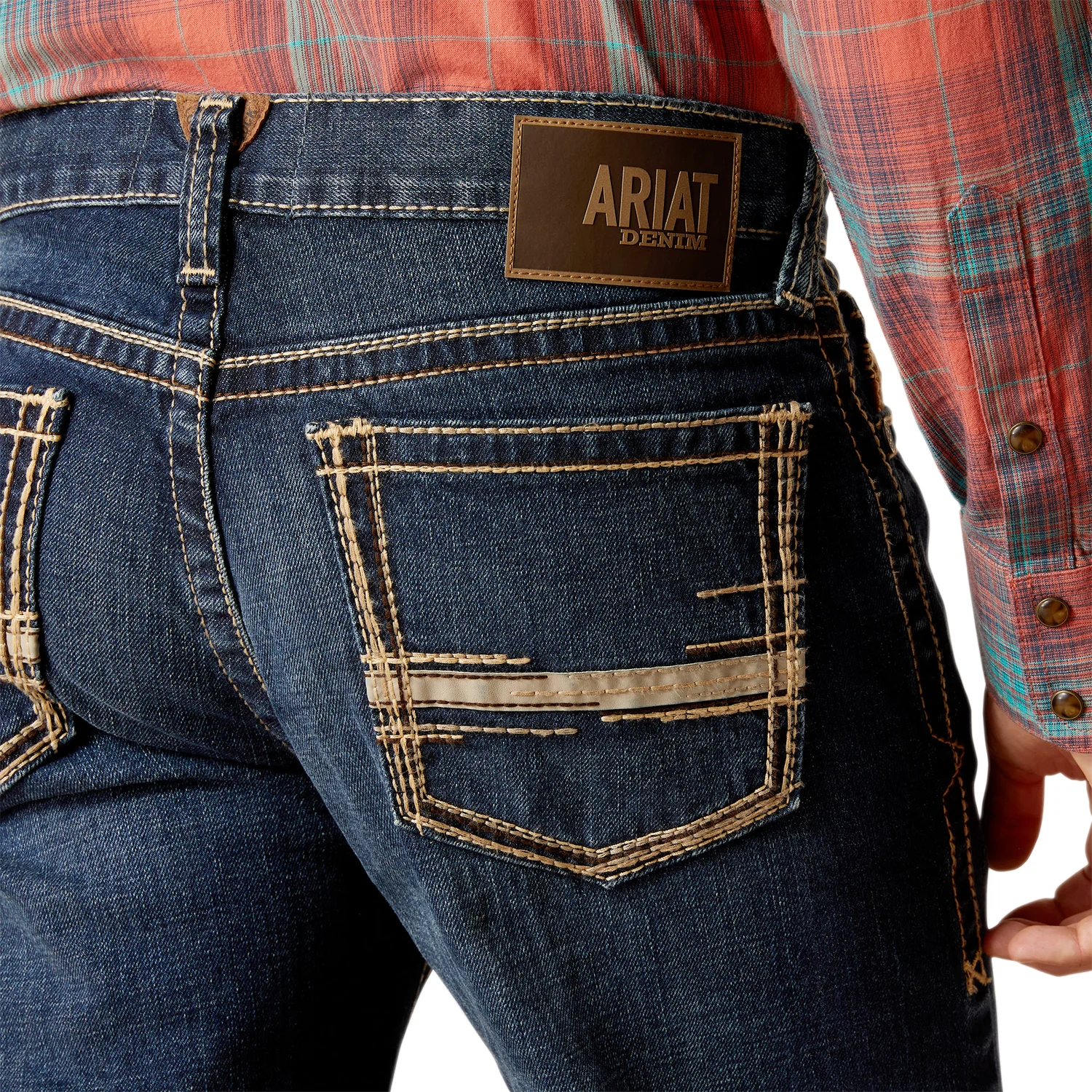 Ariat Men's M8 Modern Slim Straight Leg - Ranger Pinedale - Image 3