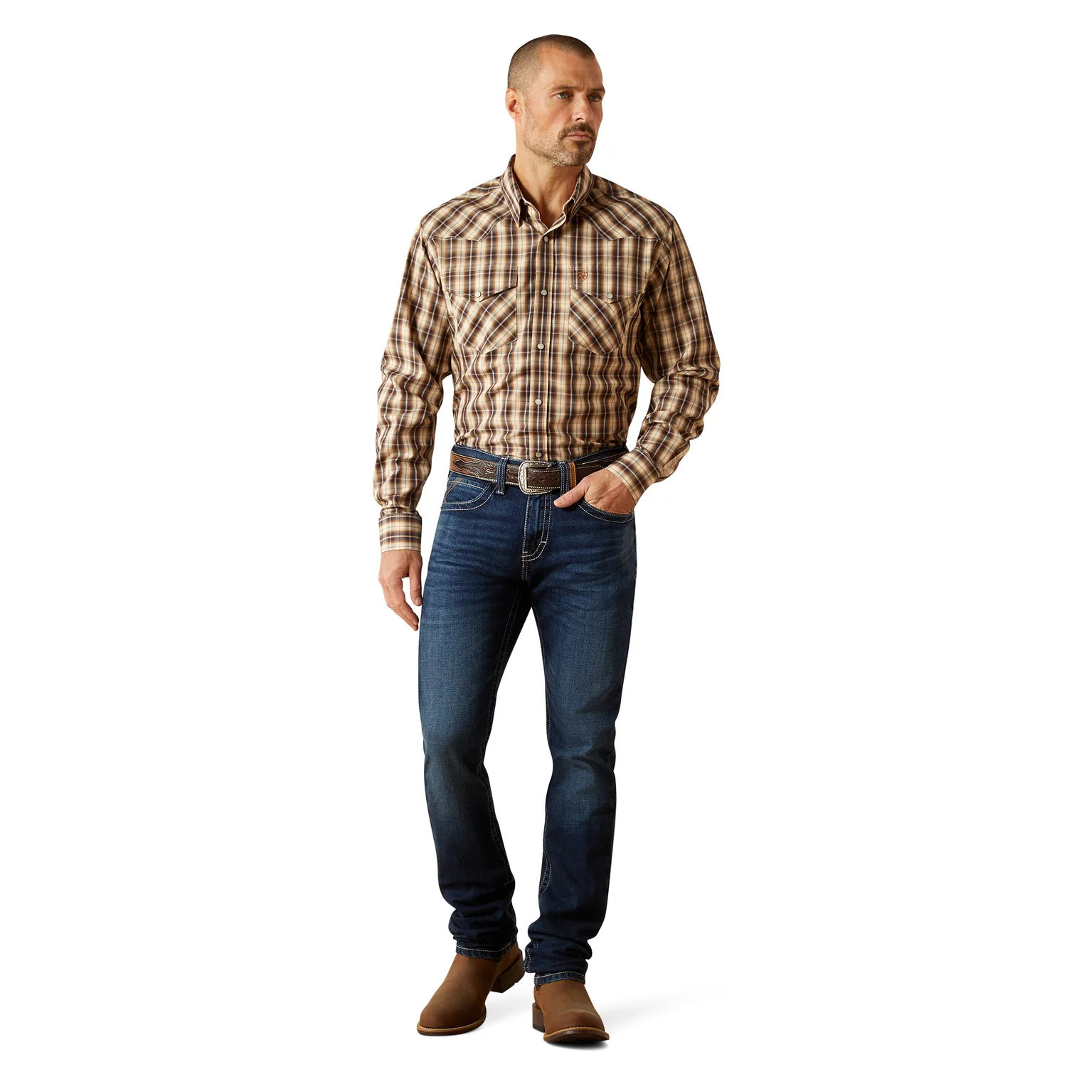 Ariat Men's M8 Slim Straight Jean - Jason Salton - Image 6