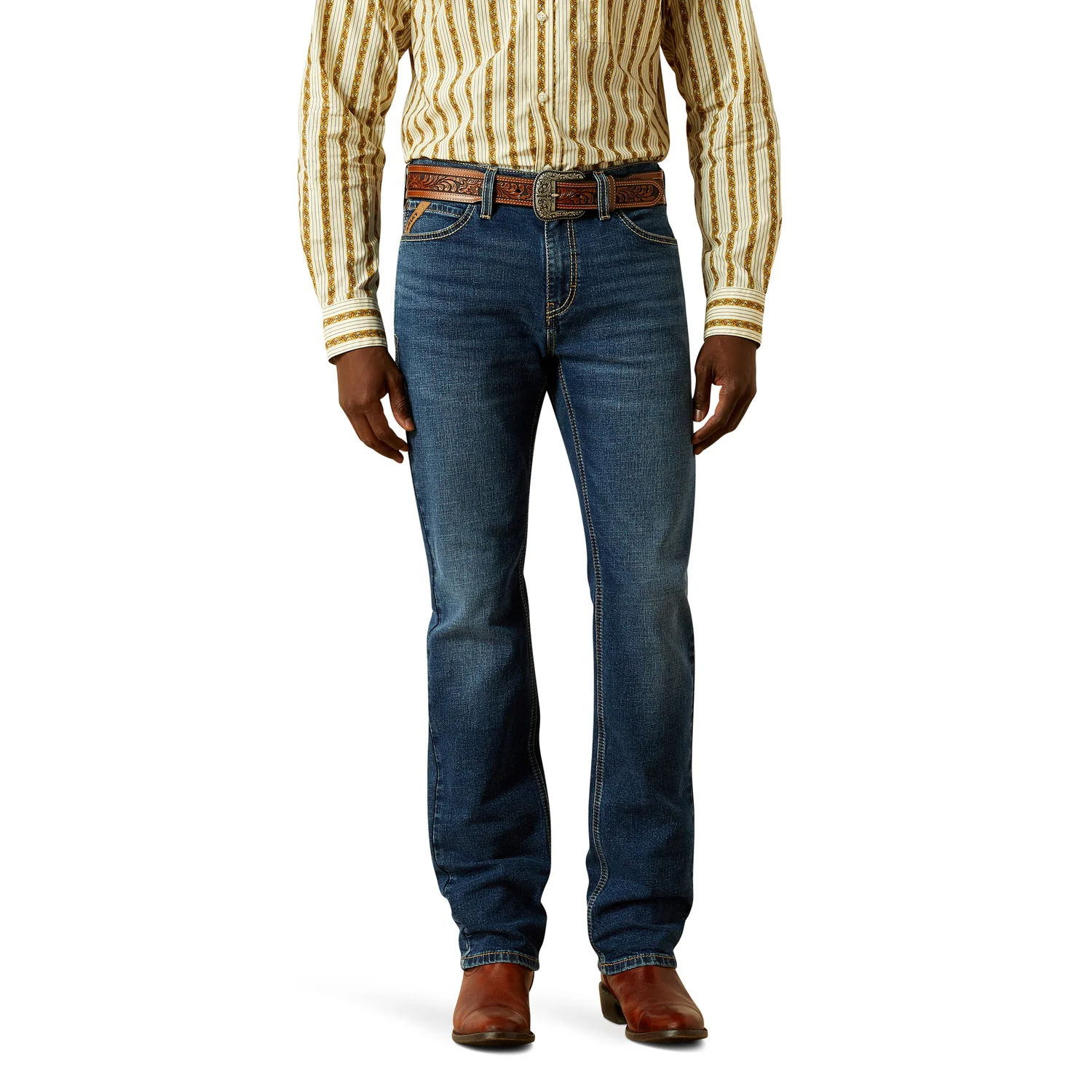 Ariat Men's M8 Slim Straight Jean - Samuel Kenny