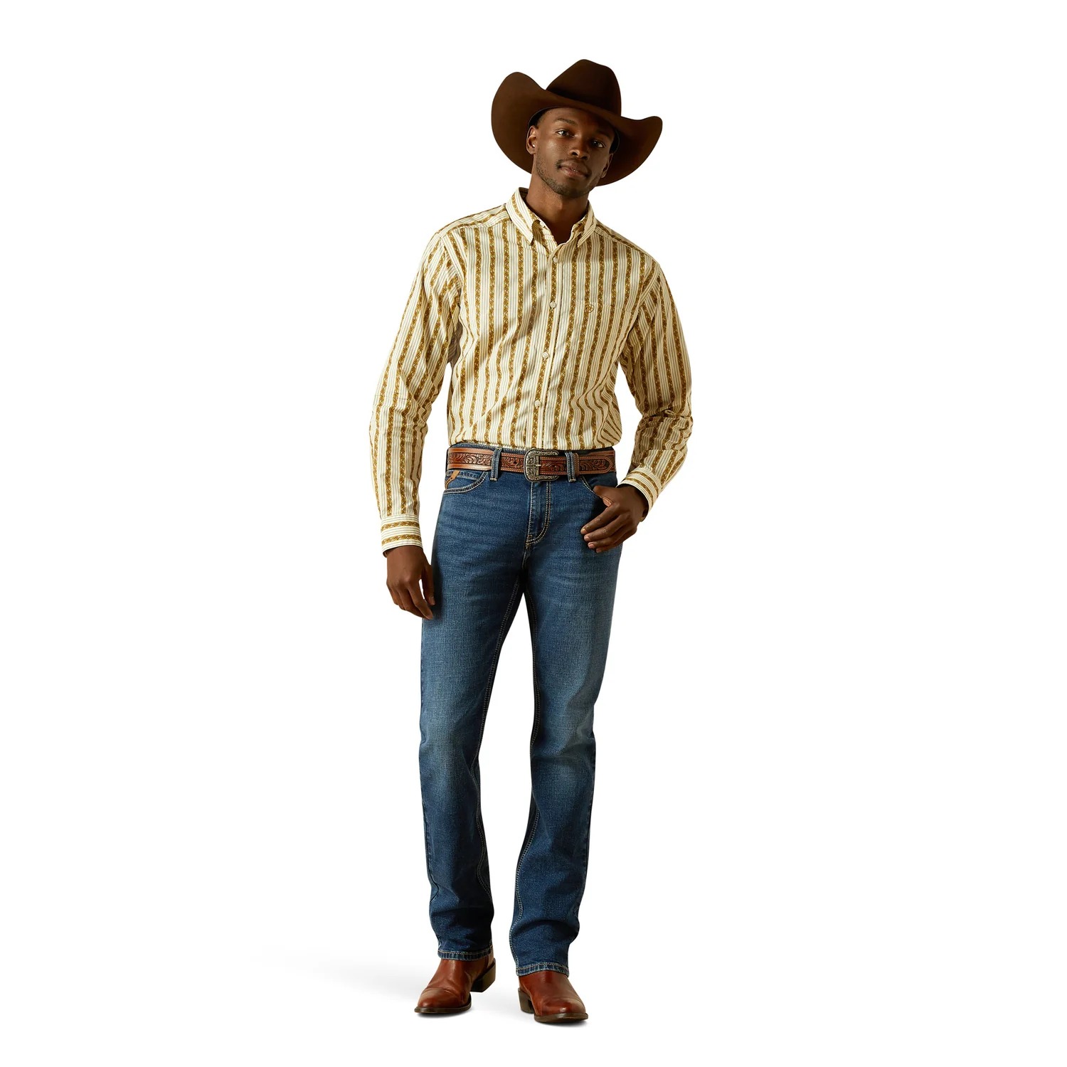 Ariat Men's M8 Slim Straight Jean - Samuel Kenny - Image 6