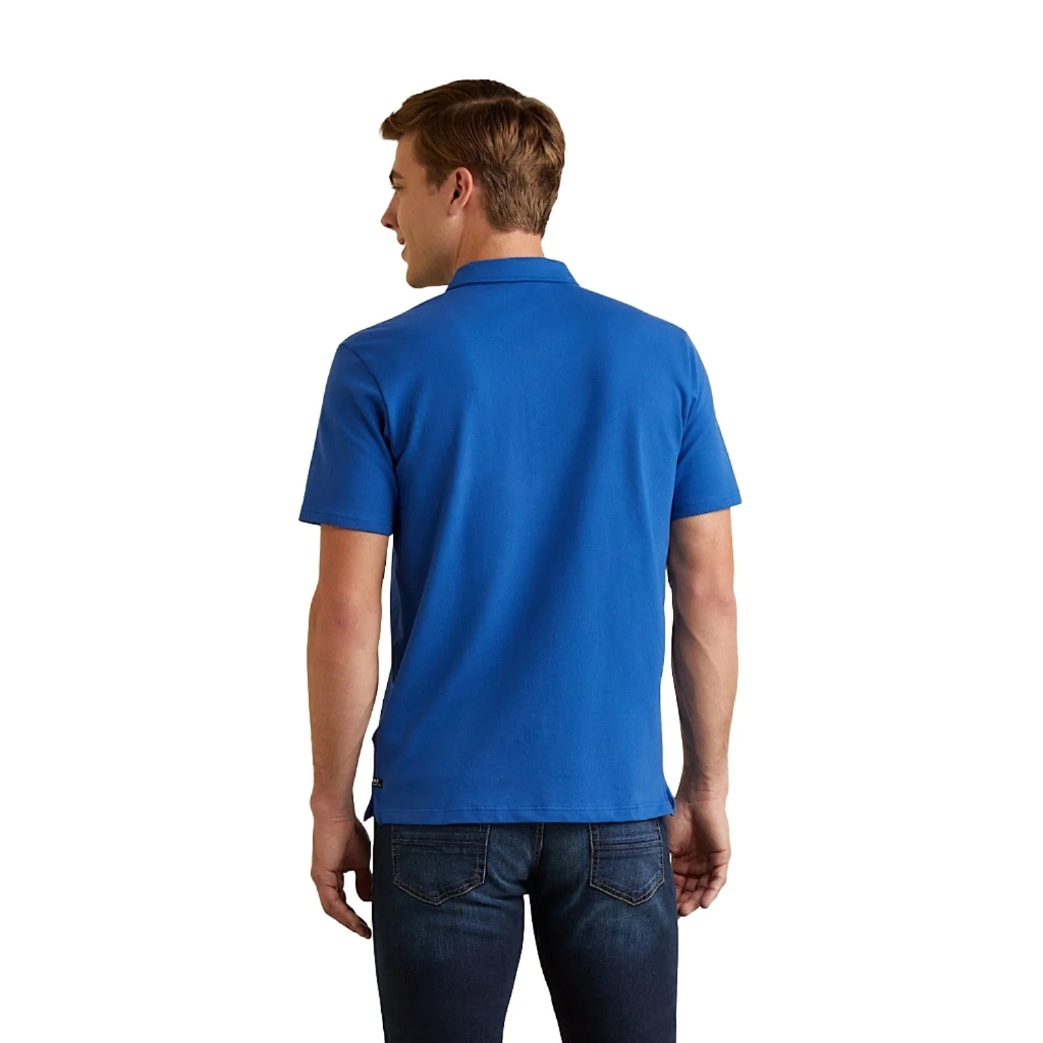 Ariat Men's Medal Polo - Cobalt - Image 2