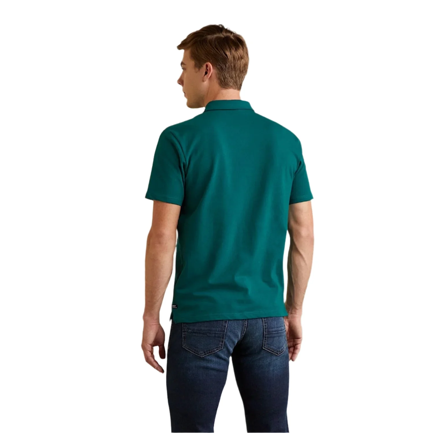 Ariat Men's Medal Polo - Forest - Image 2