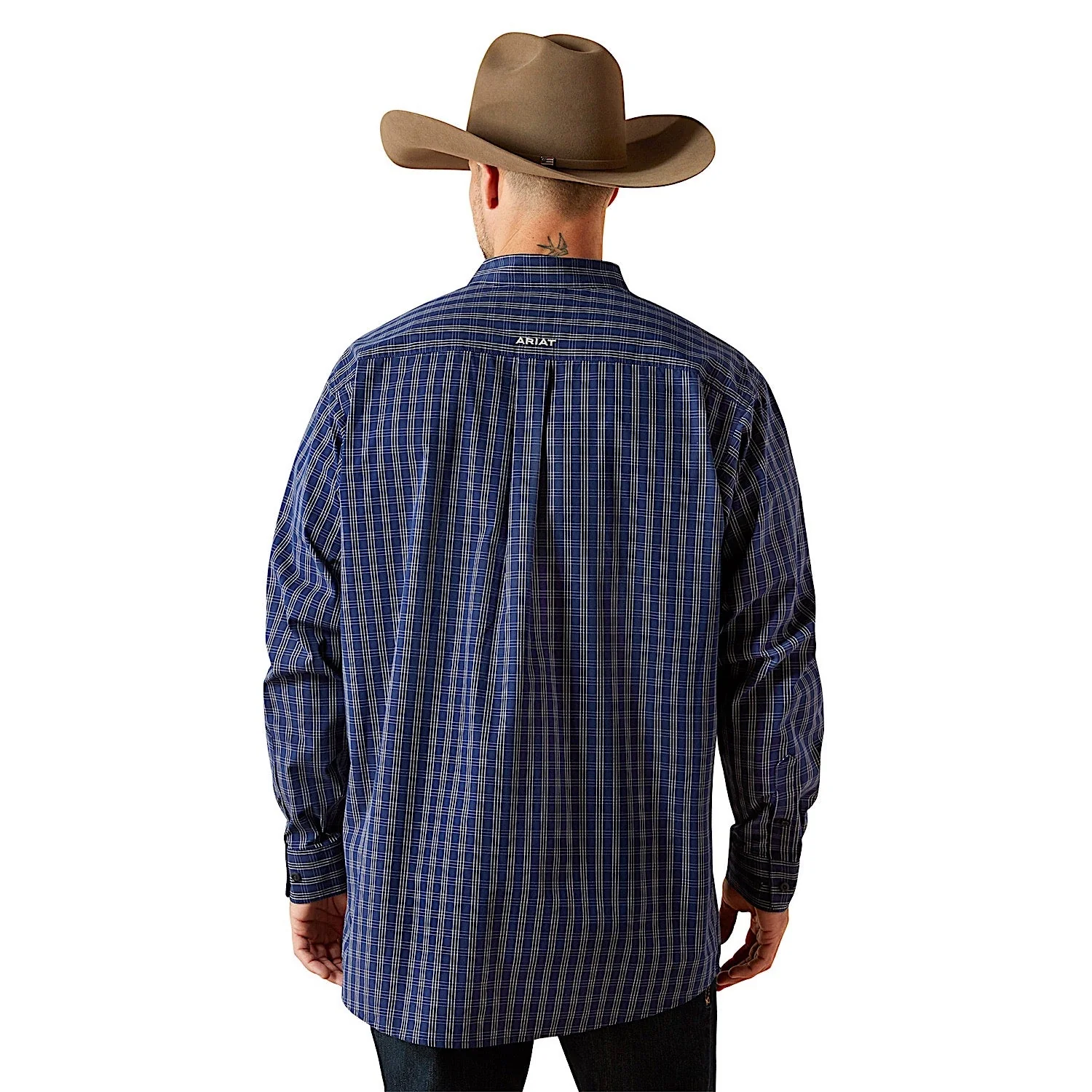 Ariat Men's Pro Series Sawyer Shirt - Dark Blue - Image 2