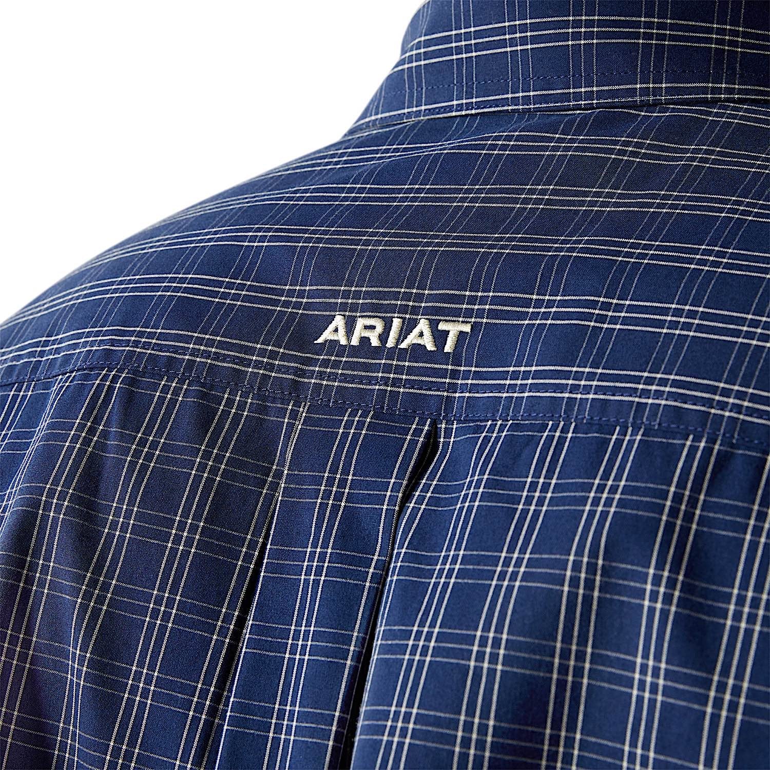 Ariat Men's Pro Series Sawyer Shirt - Dark Blue - Image 5