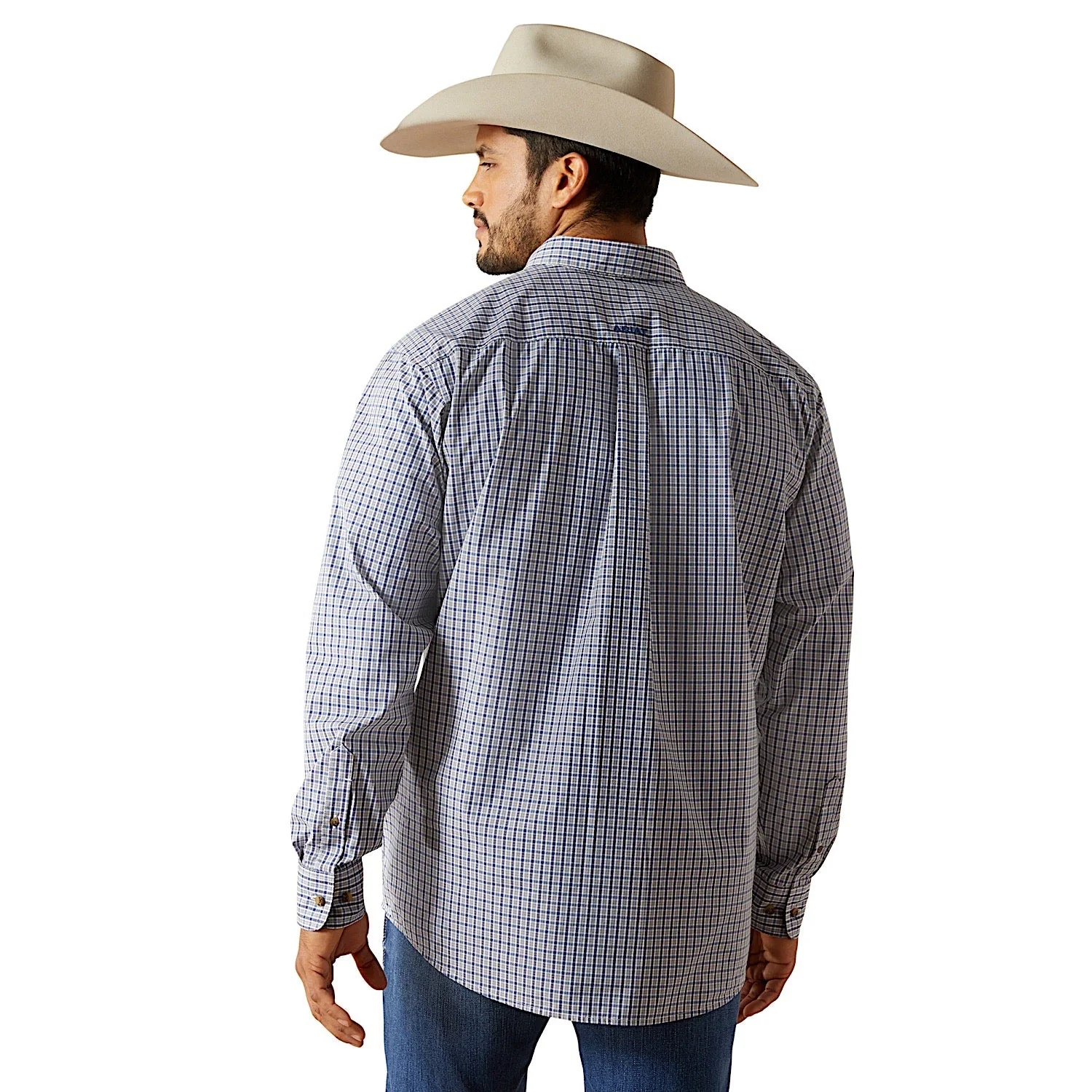 Ariat Men's Pro Series Soren Classic Fit Shirt - Light Brown - Image 2