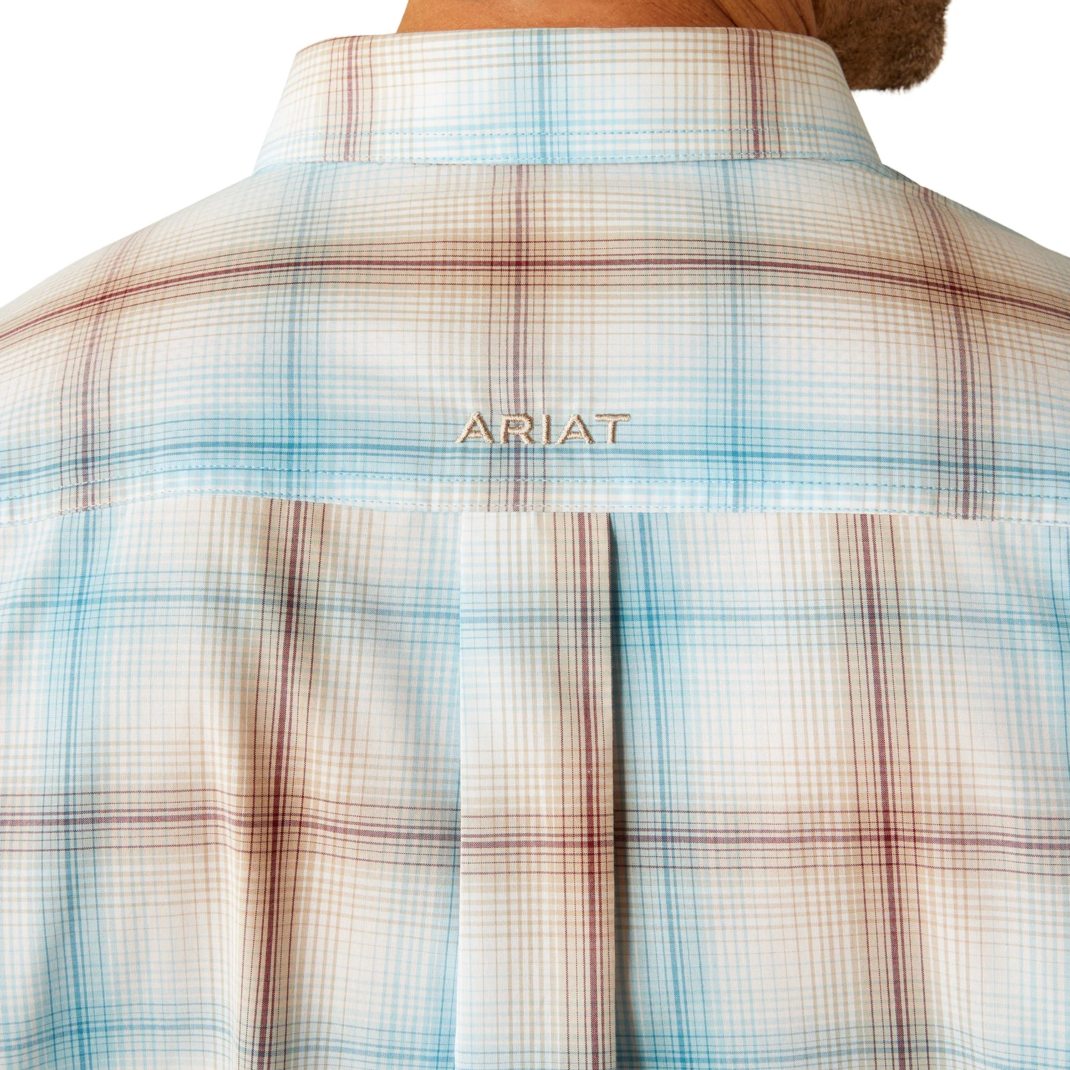 Ariat Men's Pro Series Team Grady Classic Fit Shirt - Light Brown - Image 3