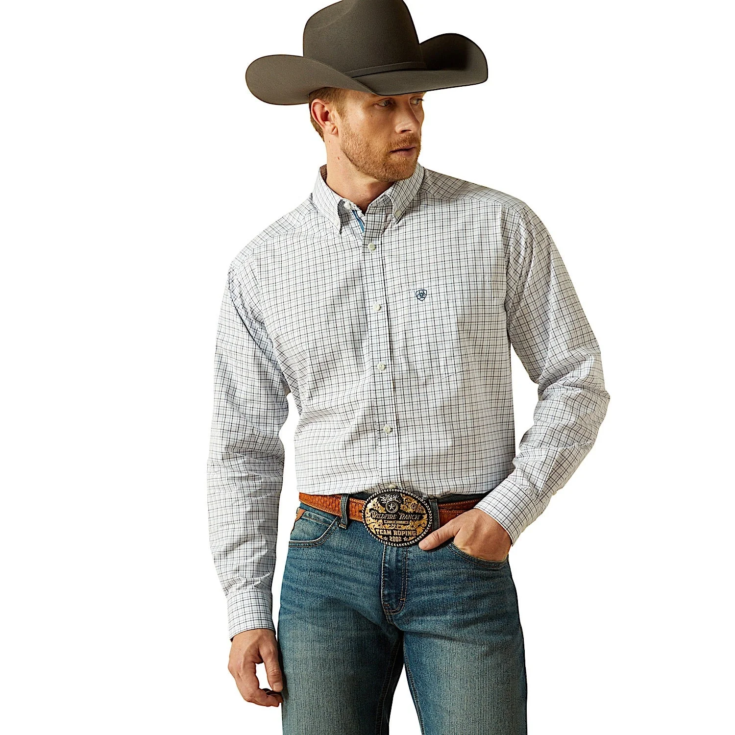 Ariat Men's Pro Series Tristan Classic Fit Shirt - White