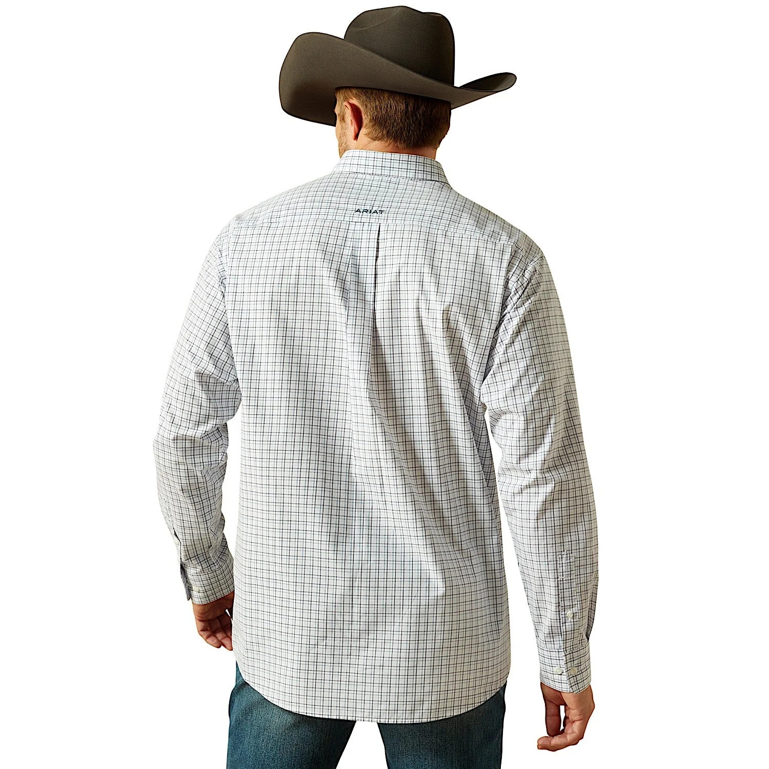 Ariat Men's Pro Series Tristan Classic Fit Shirt - White - Image 2