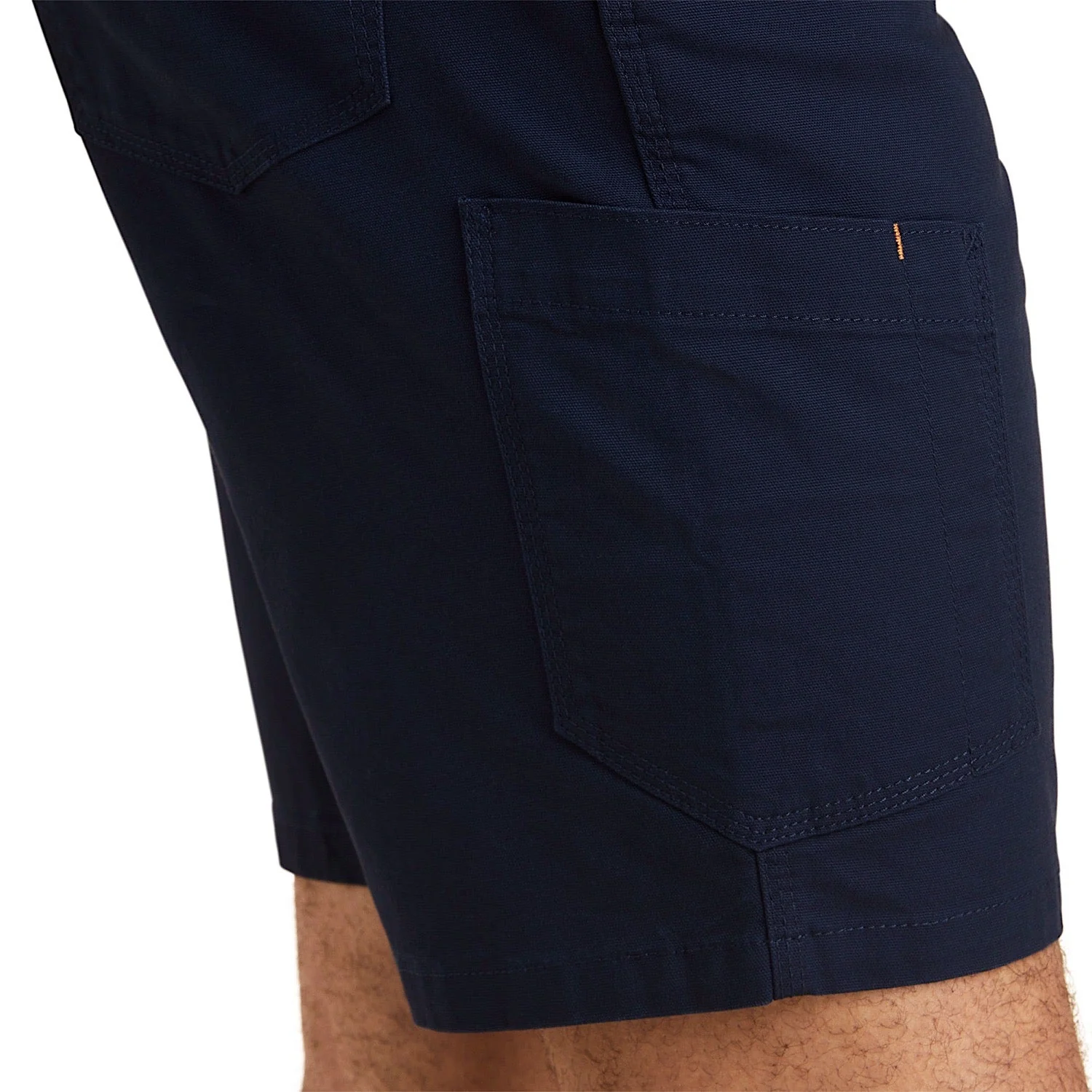 Ariat Mens Rebar DuraStretch Made Tough Short Navy - Image 5