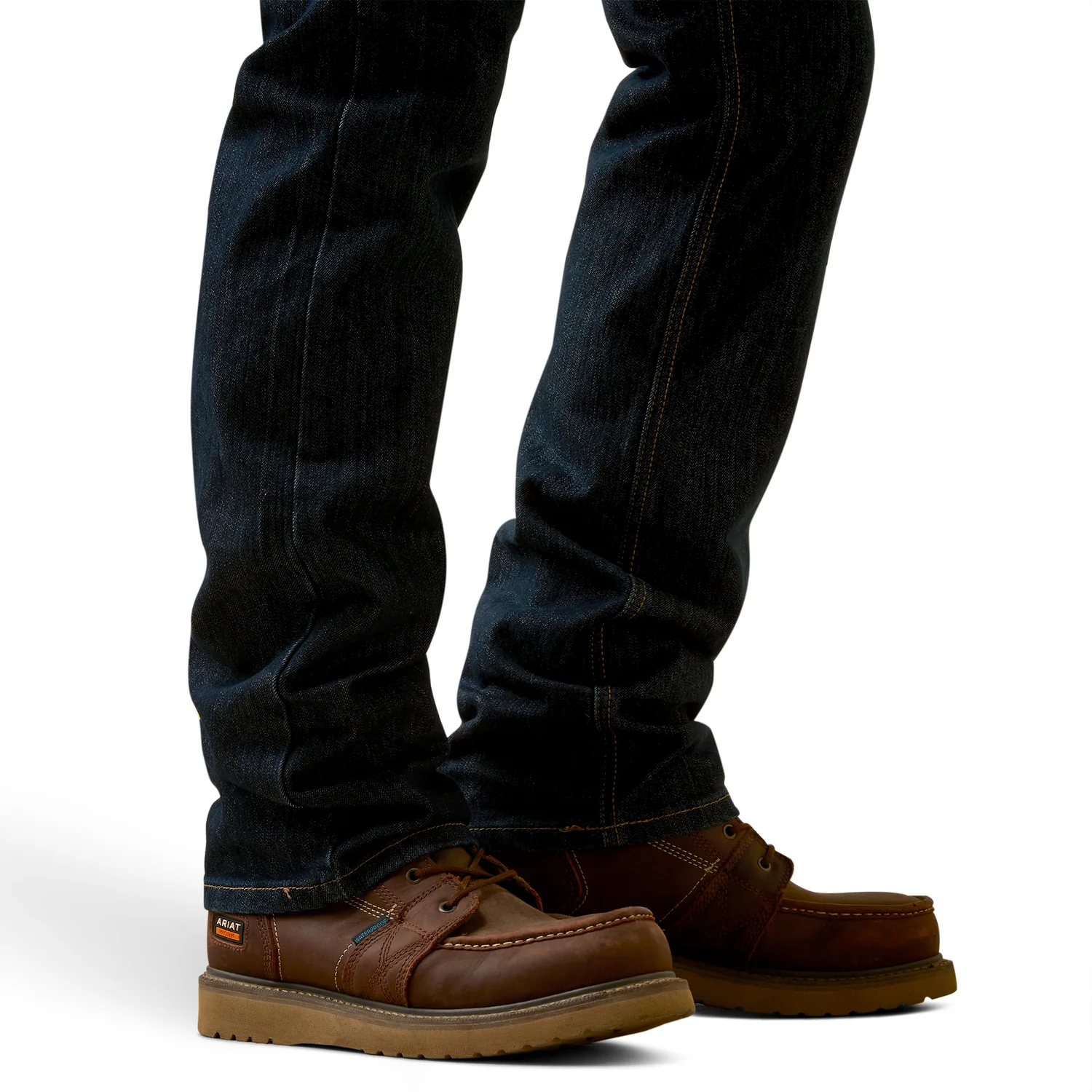 Ariat Men's Rebar M7 DuraStretch Edge Stackable Straight Leg Jean - Blackstone - Image 5