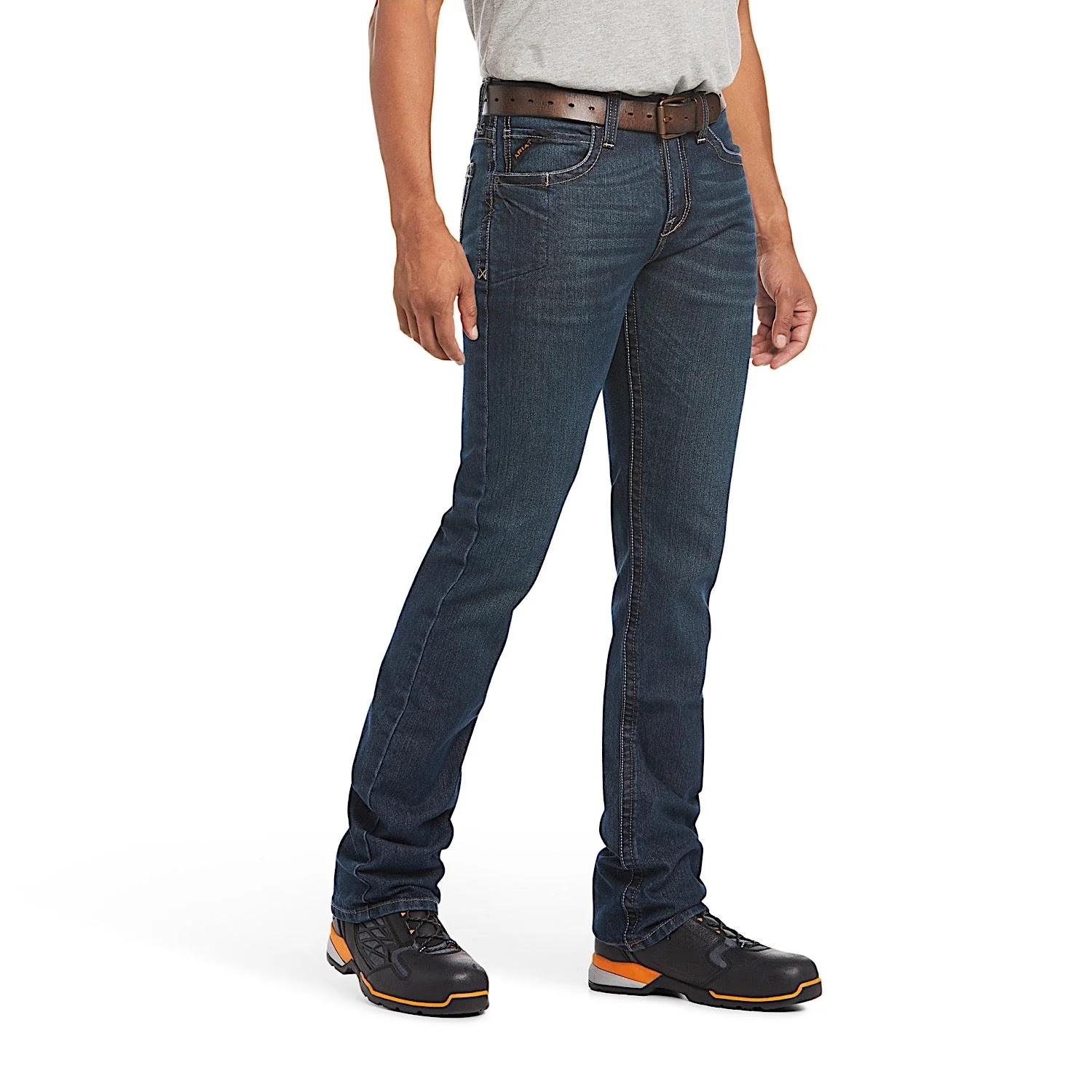 Ariat Men's Rebar M7 DuraStretch Edge Stackable Straight Leg Jean - Bodie