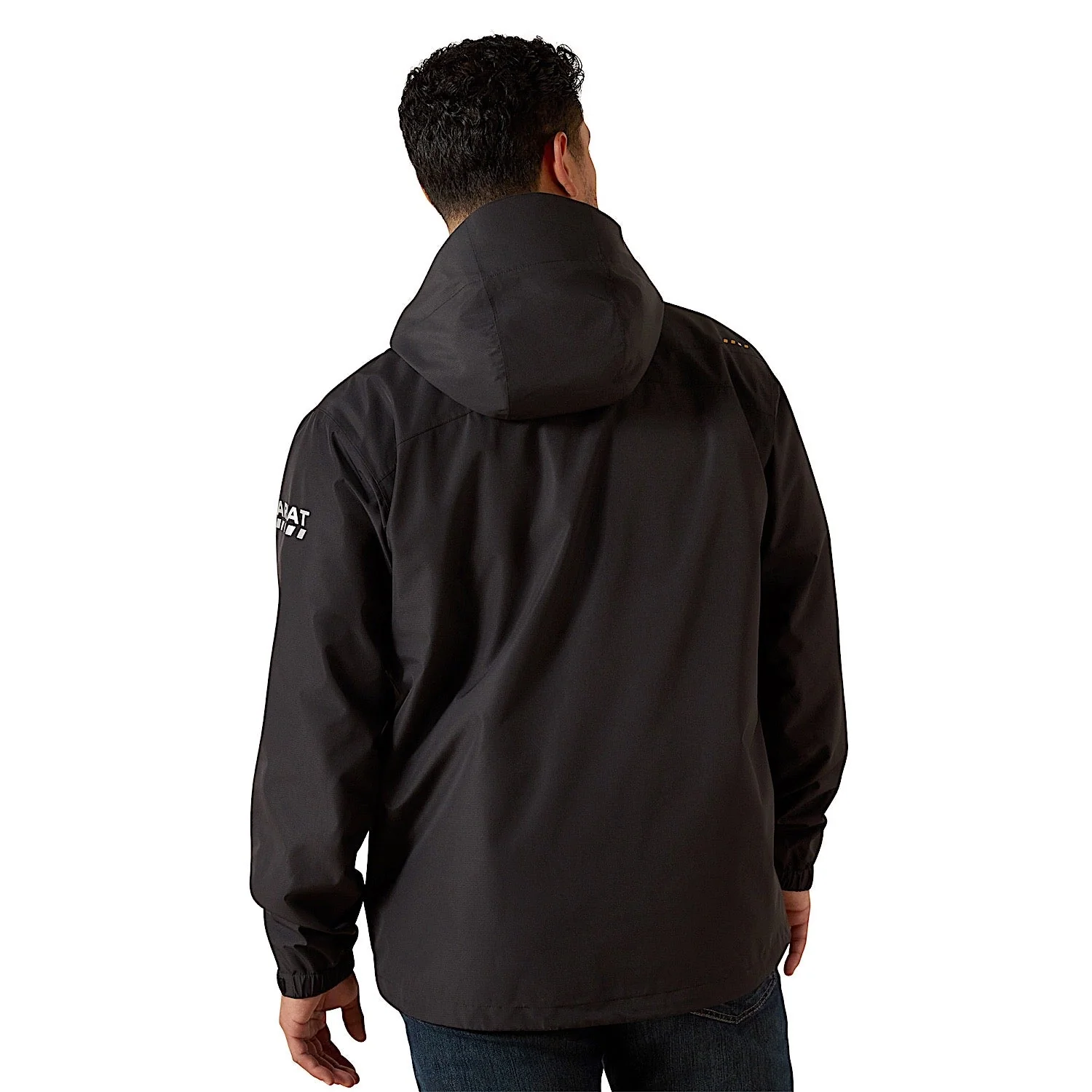 Ariat Men's Rebar Stormshell H20 Jacket - Black - Image 2
