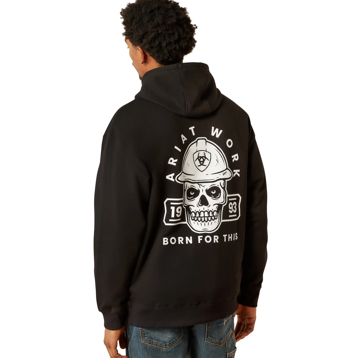 Ariat Men's Rebar Workman Hardhead Hoodie - Black