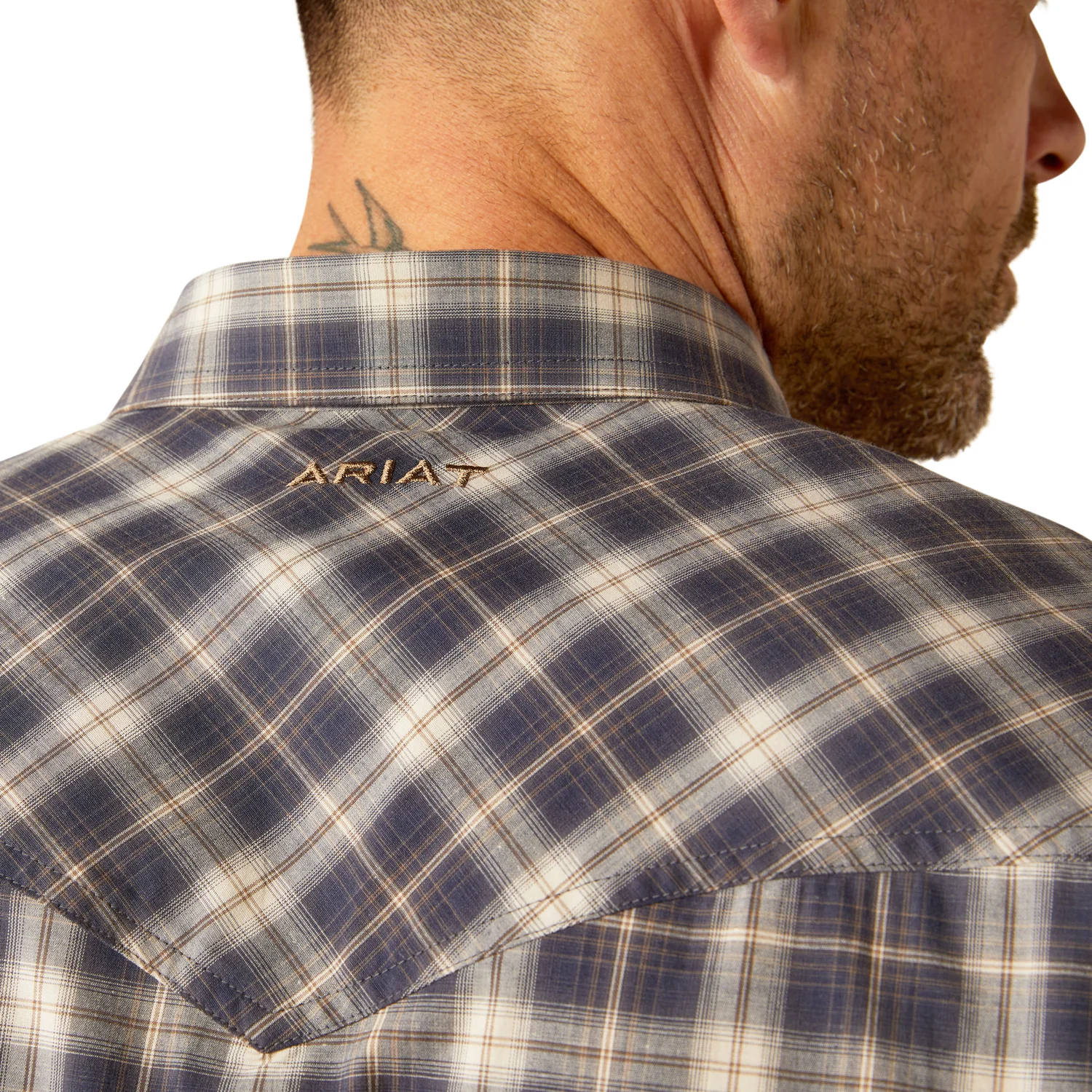 Ariat Men's Relentless Pursuit Snap Shirt - Odyssey Grey - Image 4