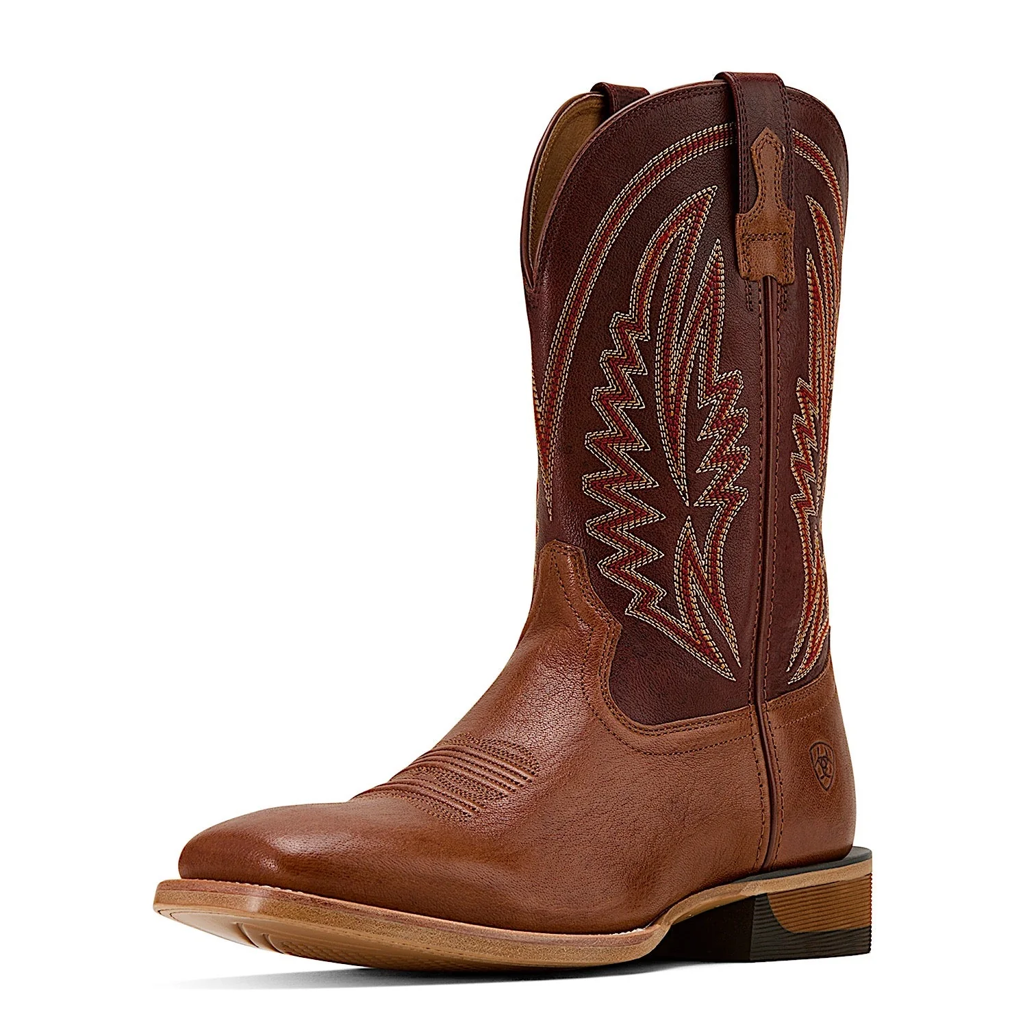 Ariat Men's Sidewinder Western Boot - Glory Tan/Roasted Chestnut