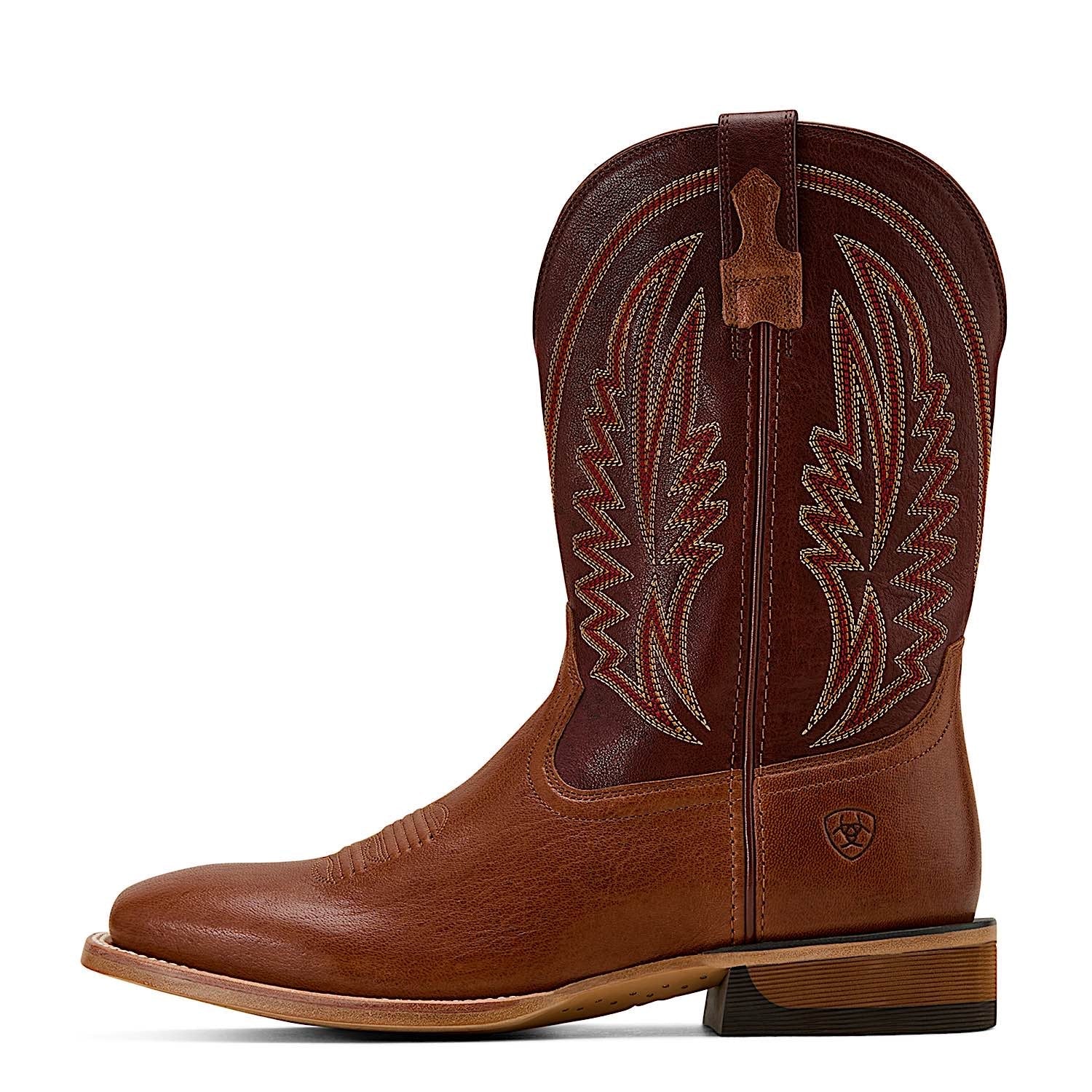 Ariat Men's Sidewinder Western Boot - Glory Tan/Roasted Chestnut - Image 2