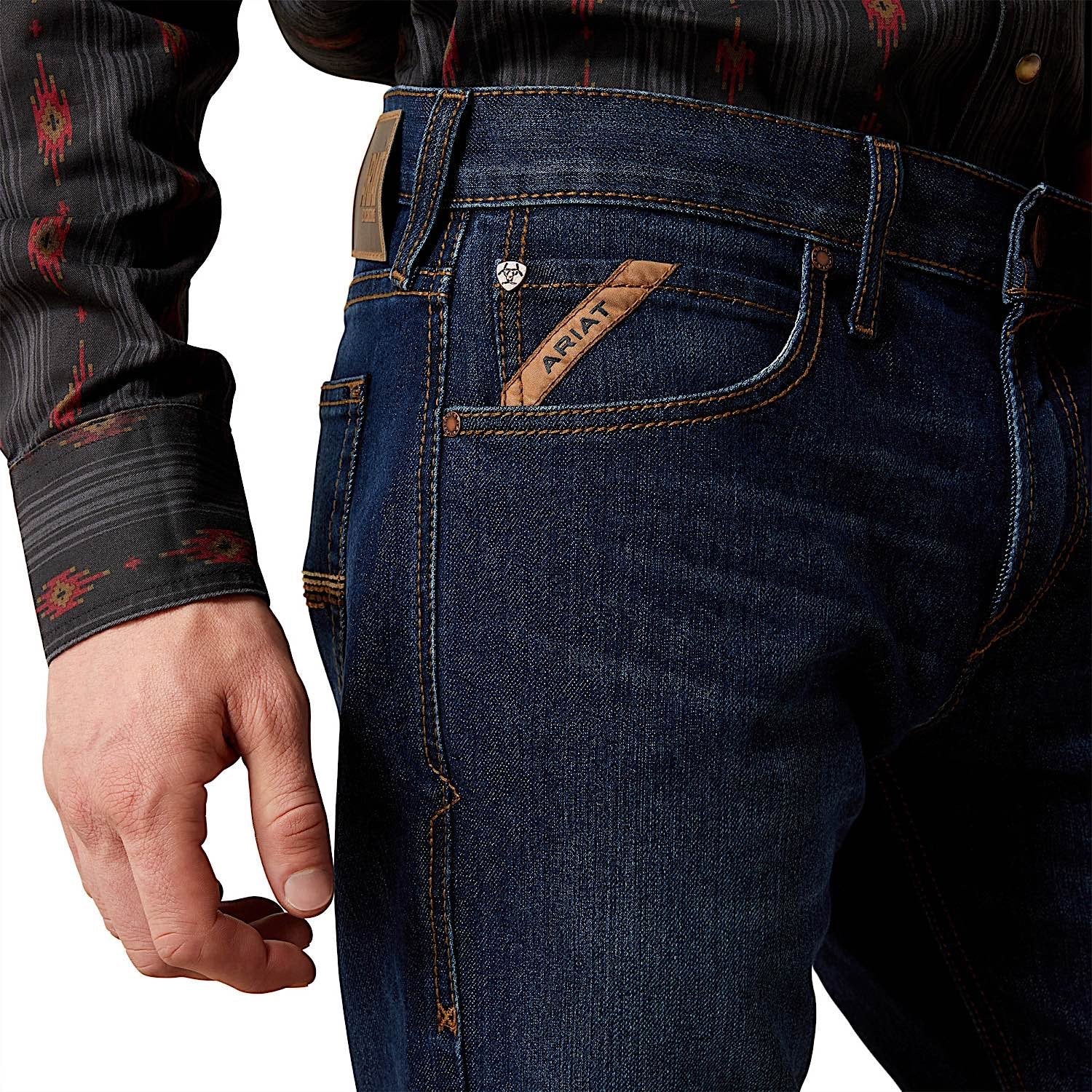Ariat Men's Slim M7 Straight Jean - Baron Hampton - Image 5