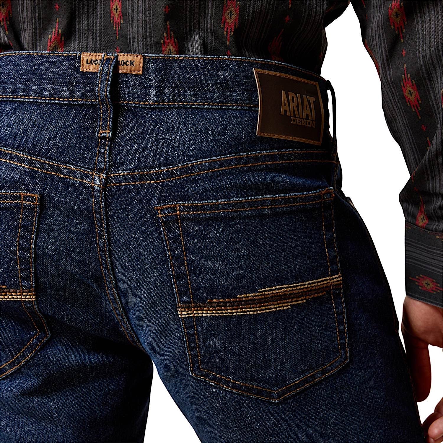 Ariat Men's Slim M7 Straight Jean - Baron Hampton - Image 6
