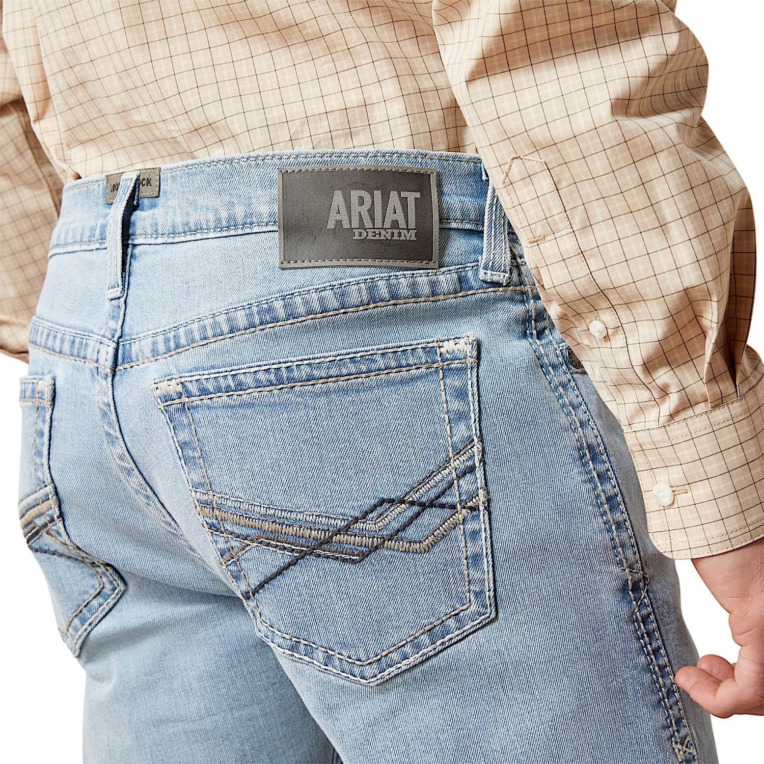 Ariat Men's Slim M7 Straight Jean - Carver Huron - Image 5
