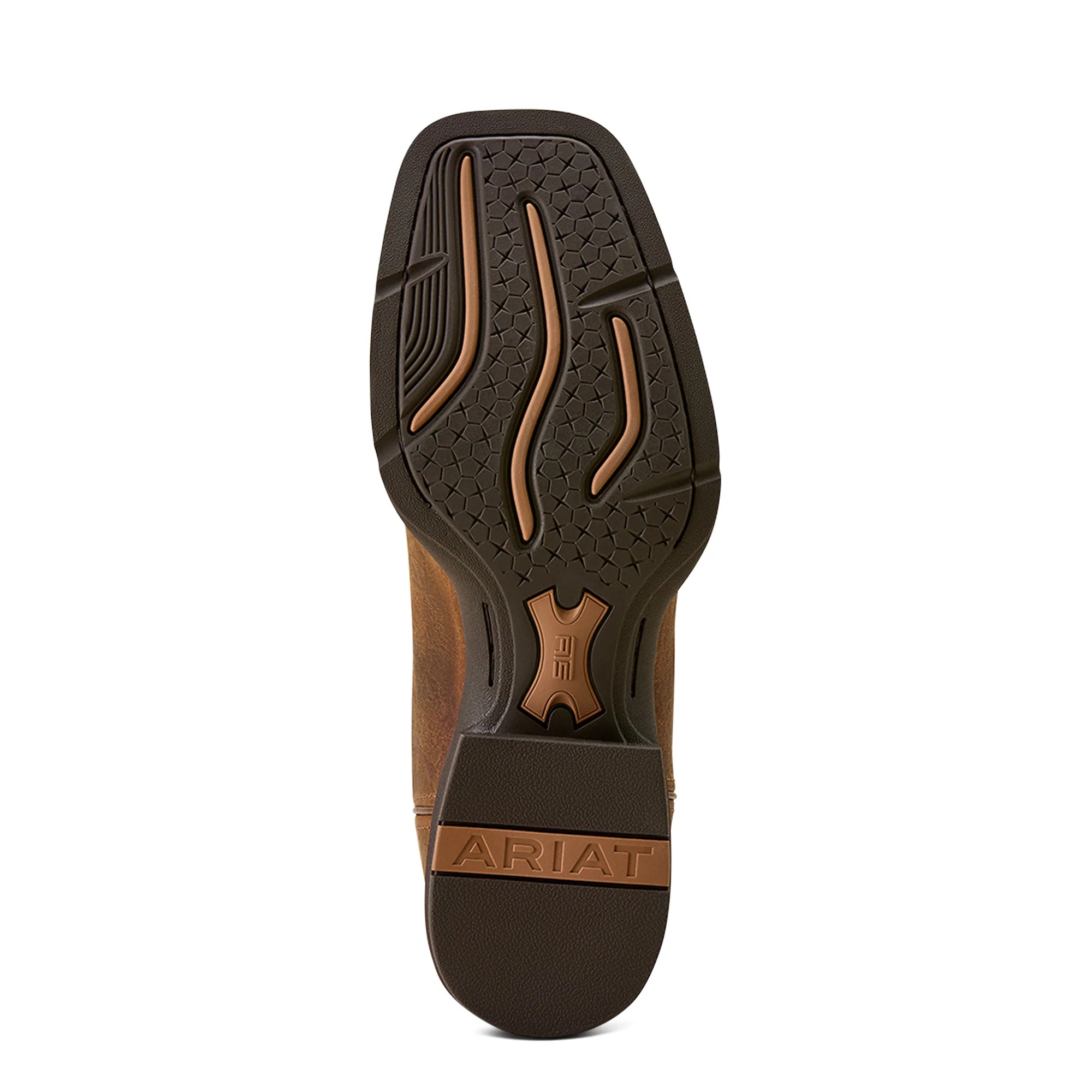 Ariat Men's Sport Cool VentTEK Western Boot - Buff Tan / Dusty Olive - Image 3