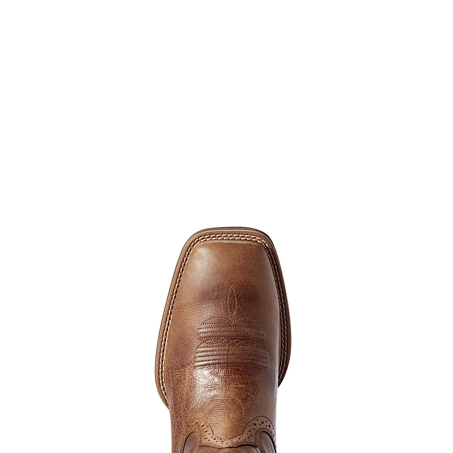 Ariat Men's Sport Cool VentTEK Western Boot - Dark Tan/Two Tone Tan - Image 4