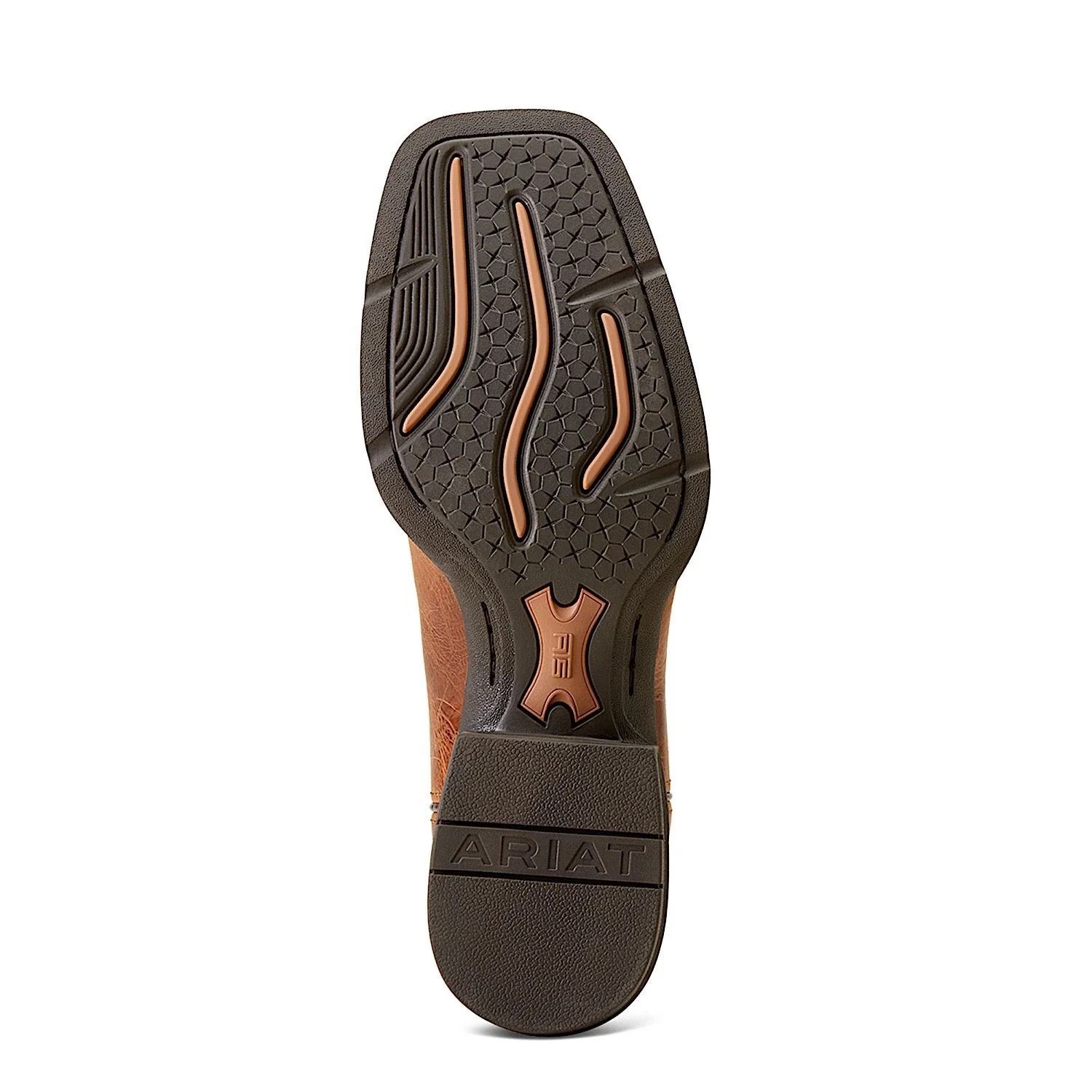 Ariat Men's Sport Cool VentTEK Western Boot - Dark Tan/Two Tone Tan - Image 5