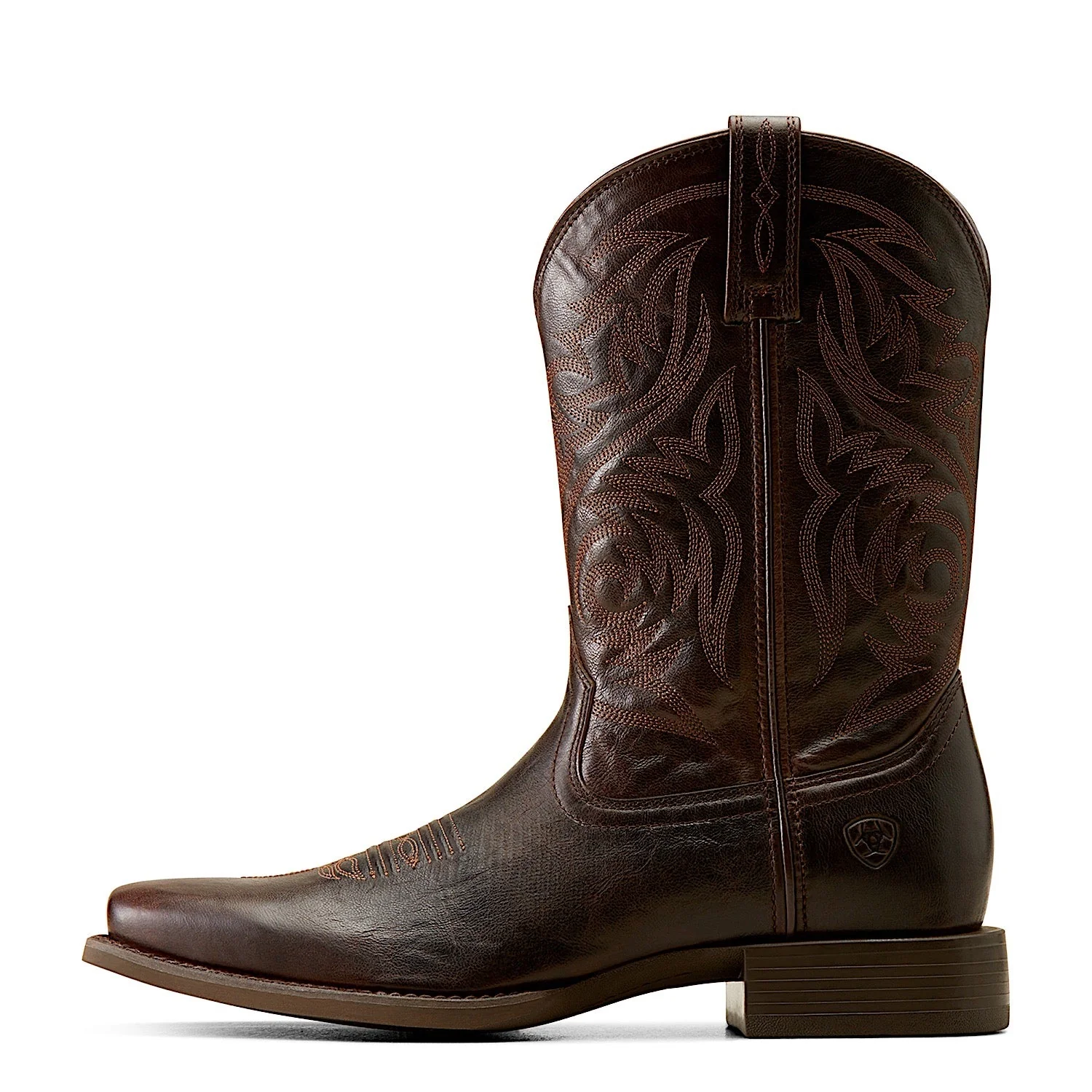 Ariat Men's Sport Herdsman Boot Burnished Chocolate - Image 2