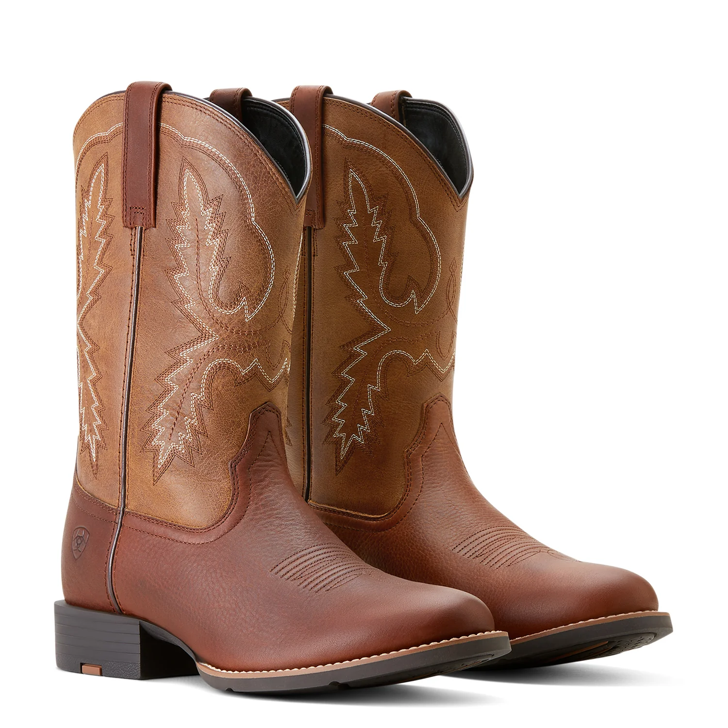 Ariat Men's Sport Stratten Western Boot - Peanut/Toasty Tan - Image 3