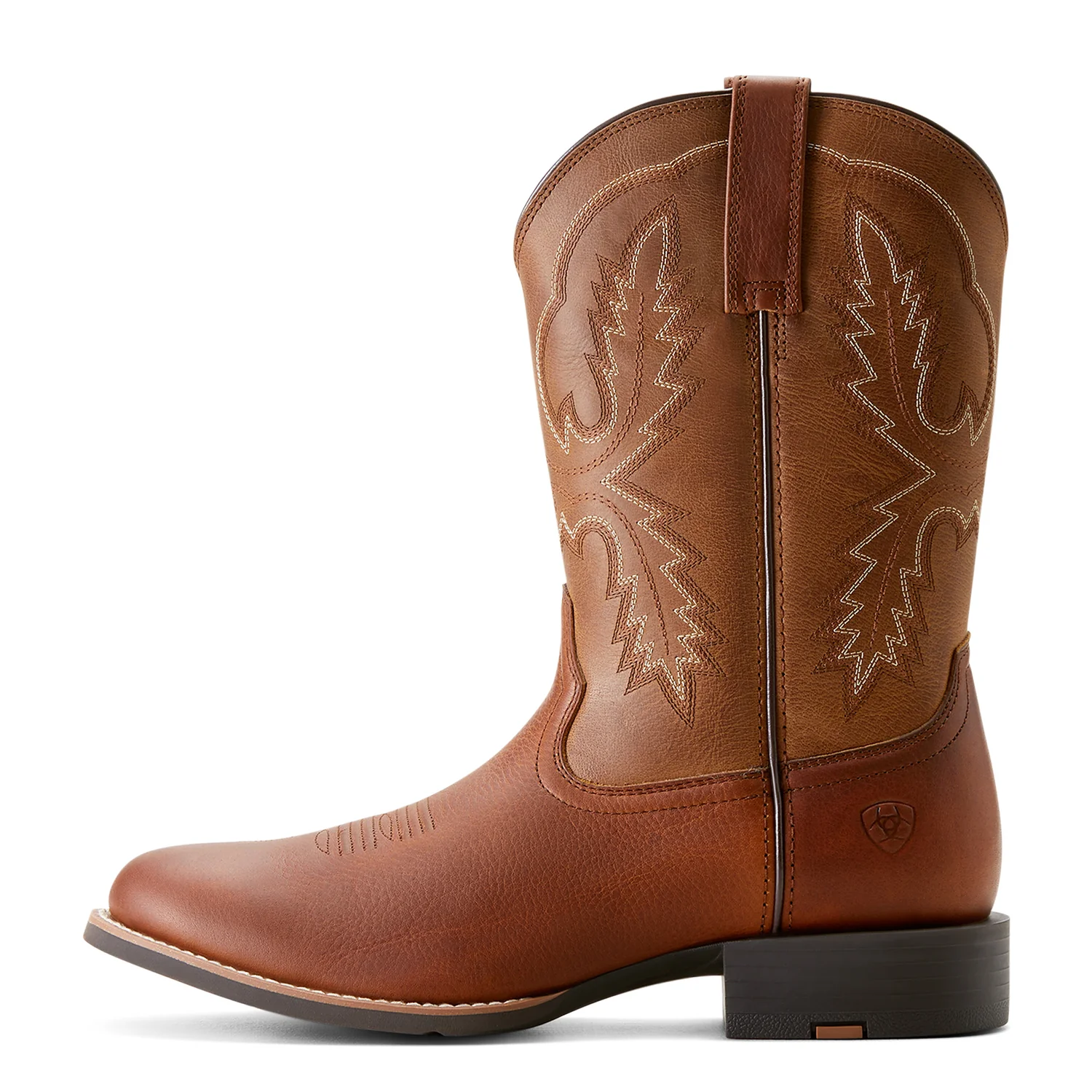 Ariat Men's Sport Stratten Western Boot - Peanut/Toasty Tan - Image 4