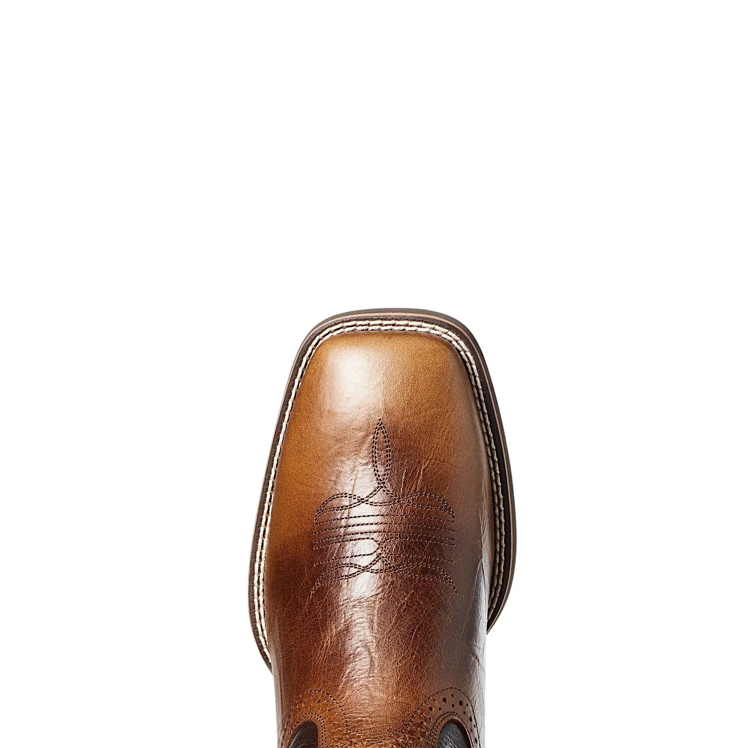 Ariat Men's Sport Wide Square Toe Boot - Peanut Butter/Chaga Brown - Image 4