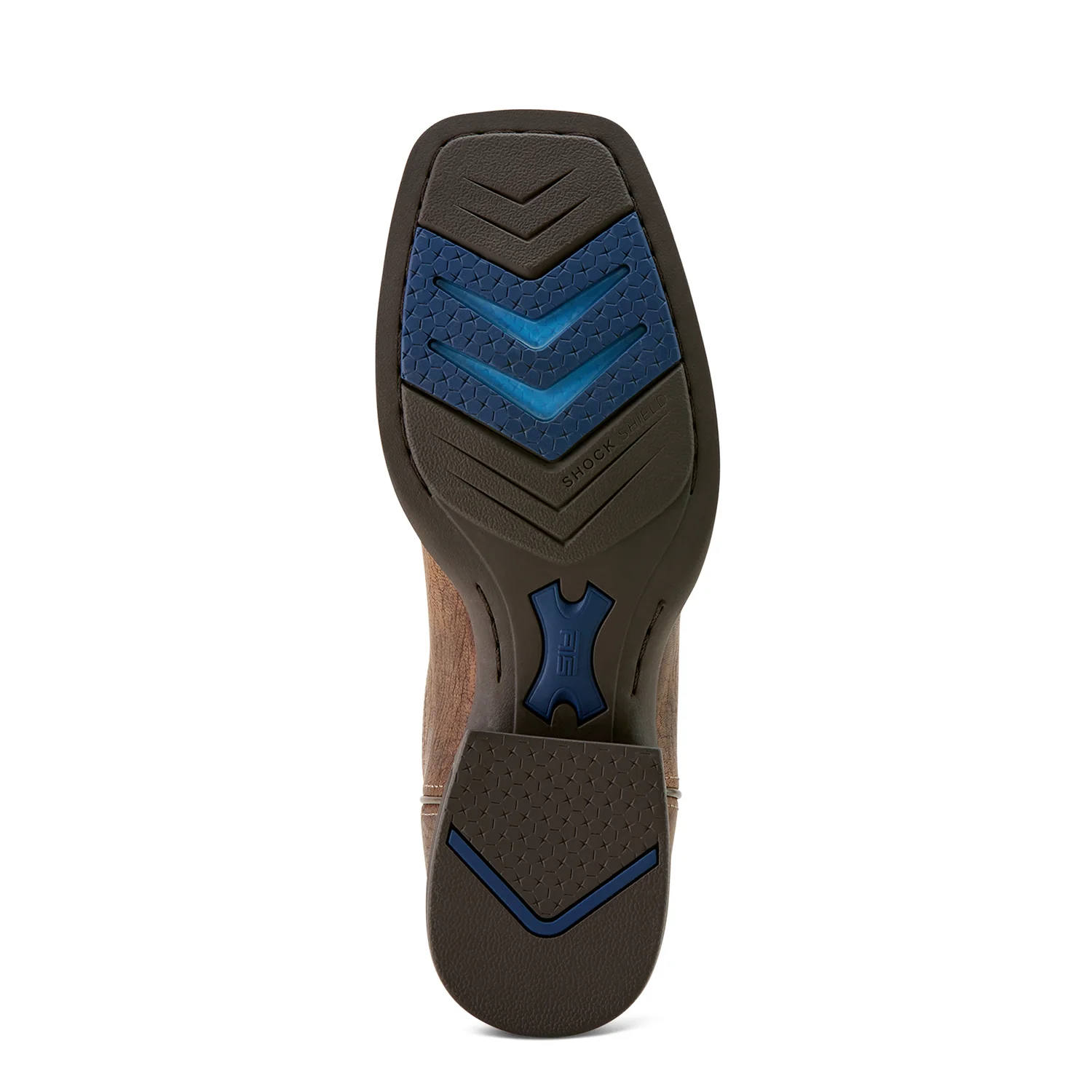 Ariat Men's Steadfast Western Boot - Dusk Brown/Baby Blue Eyes - Image 4