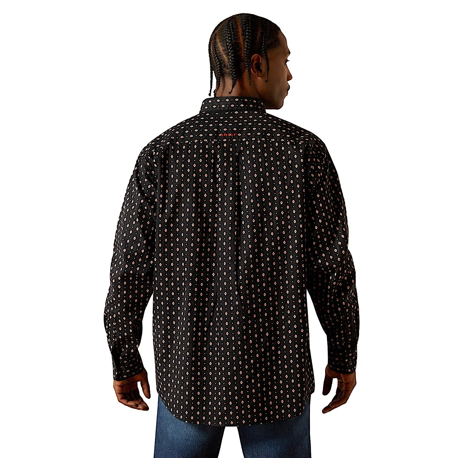 Ariat Men's Thorin Classic Fit Shirt - Black - Image 2