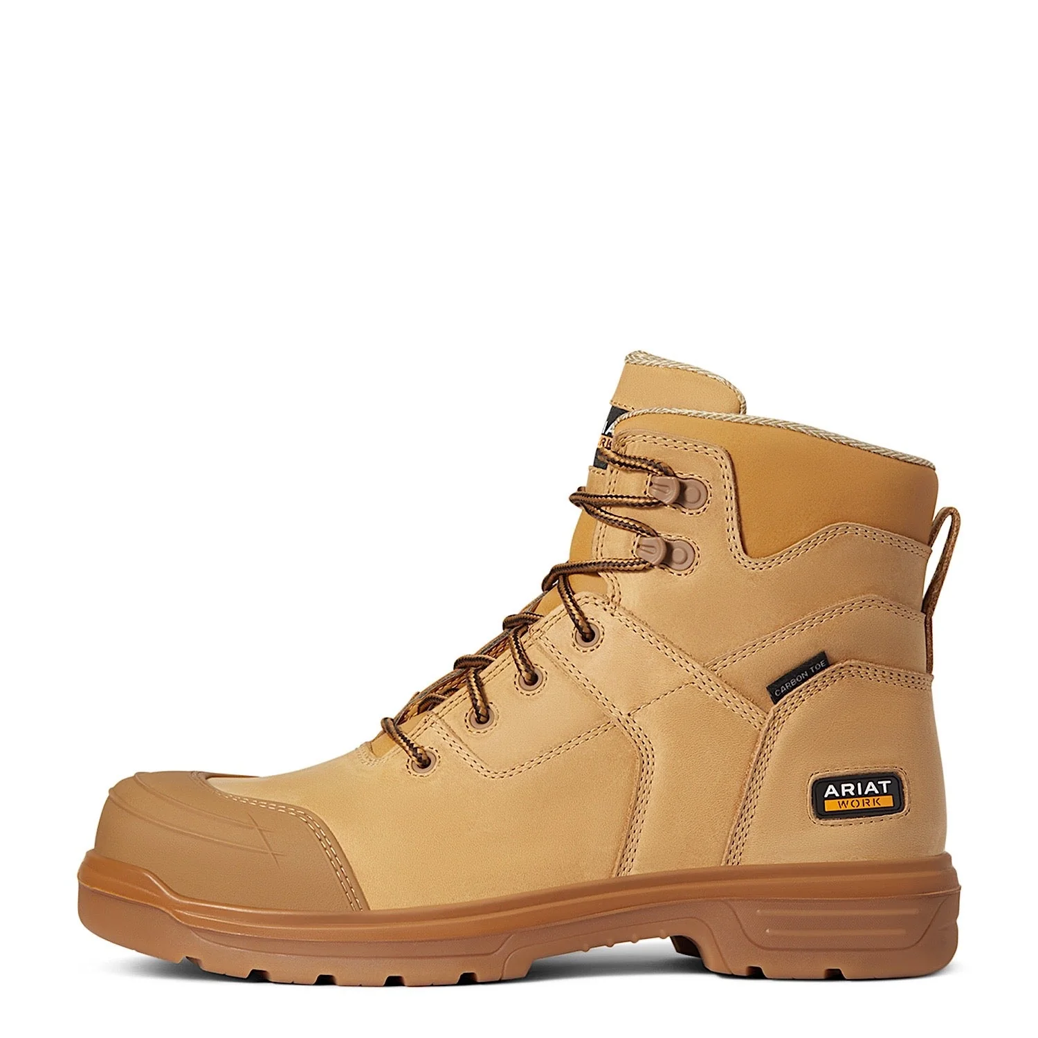 Ariat Men's Turbo Hamersley 6" Side Zip Carbon Toe - Wheat - Image 2