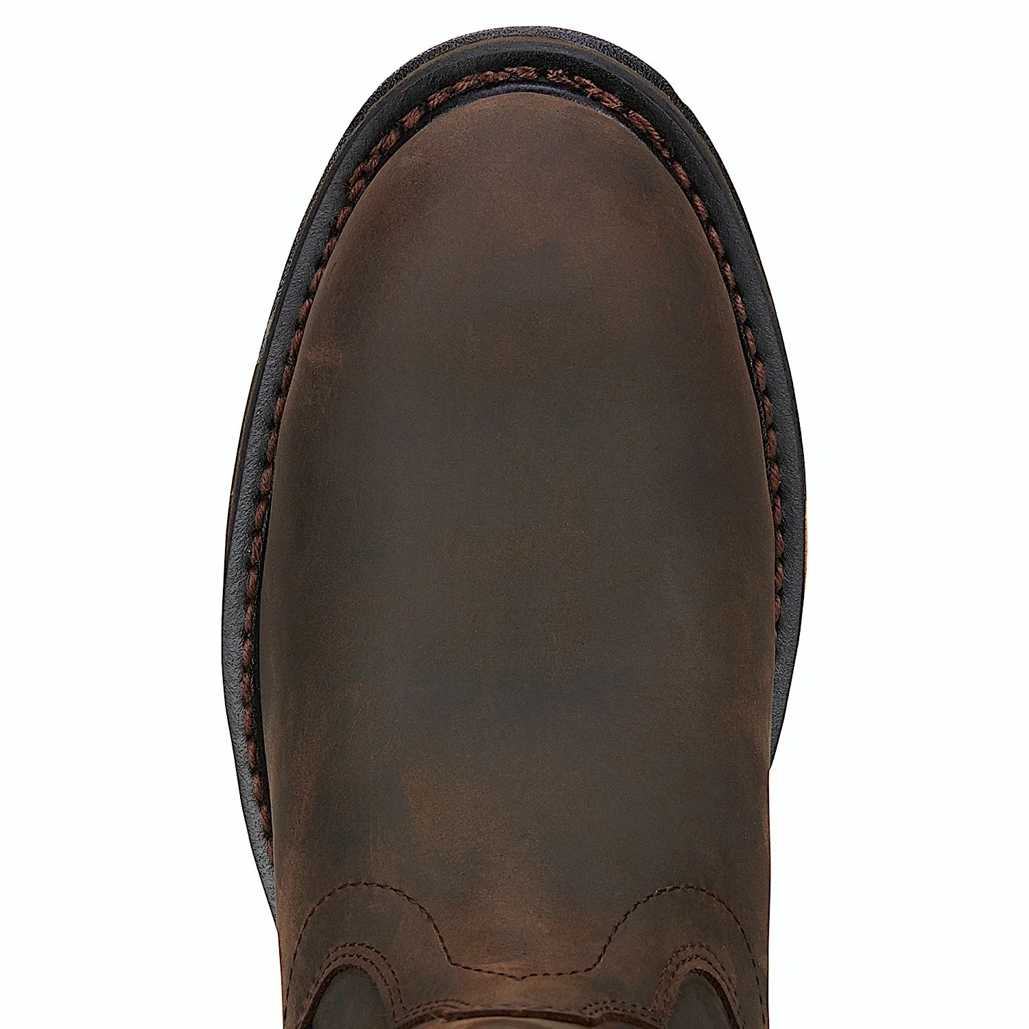 Ariat Men's Workhog Pull On Composite Toe Oily Distressed Brown - Image 4