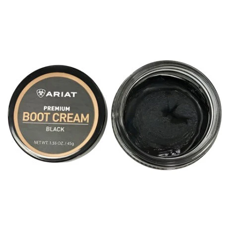 Ariat Premium Boot Cream - Black