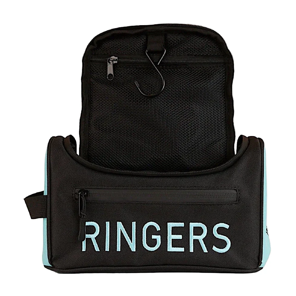 Ringers Western Unisex Occy Toiletry Bag - Black/Turquoise - Image 2