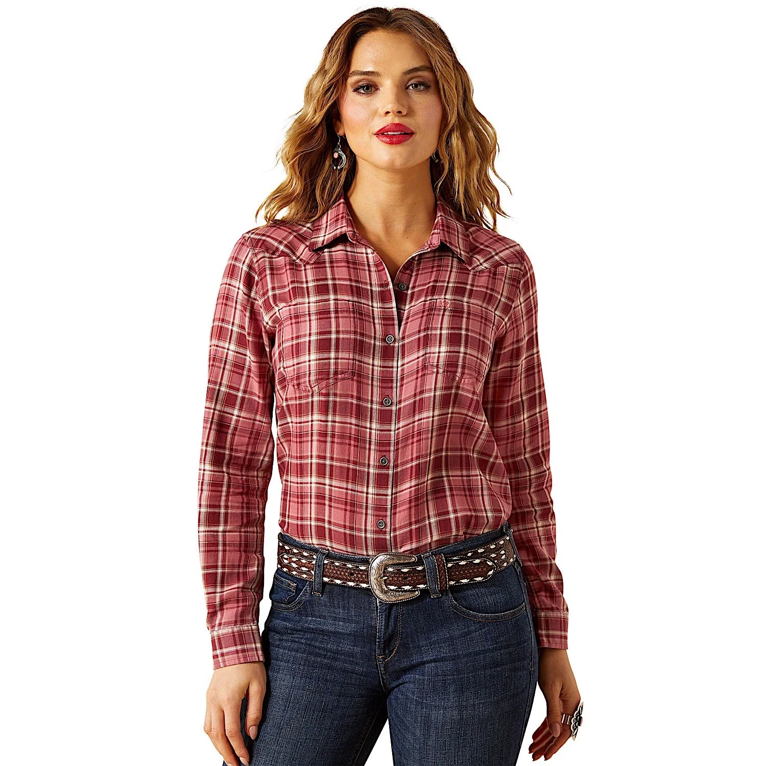Ariat Women's Billie Jean Shirt - Sunkissed Plaid