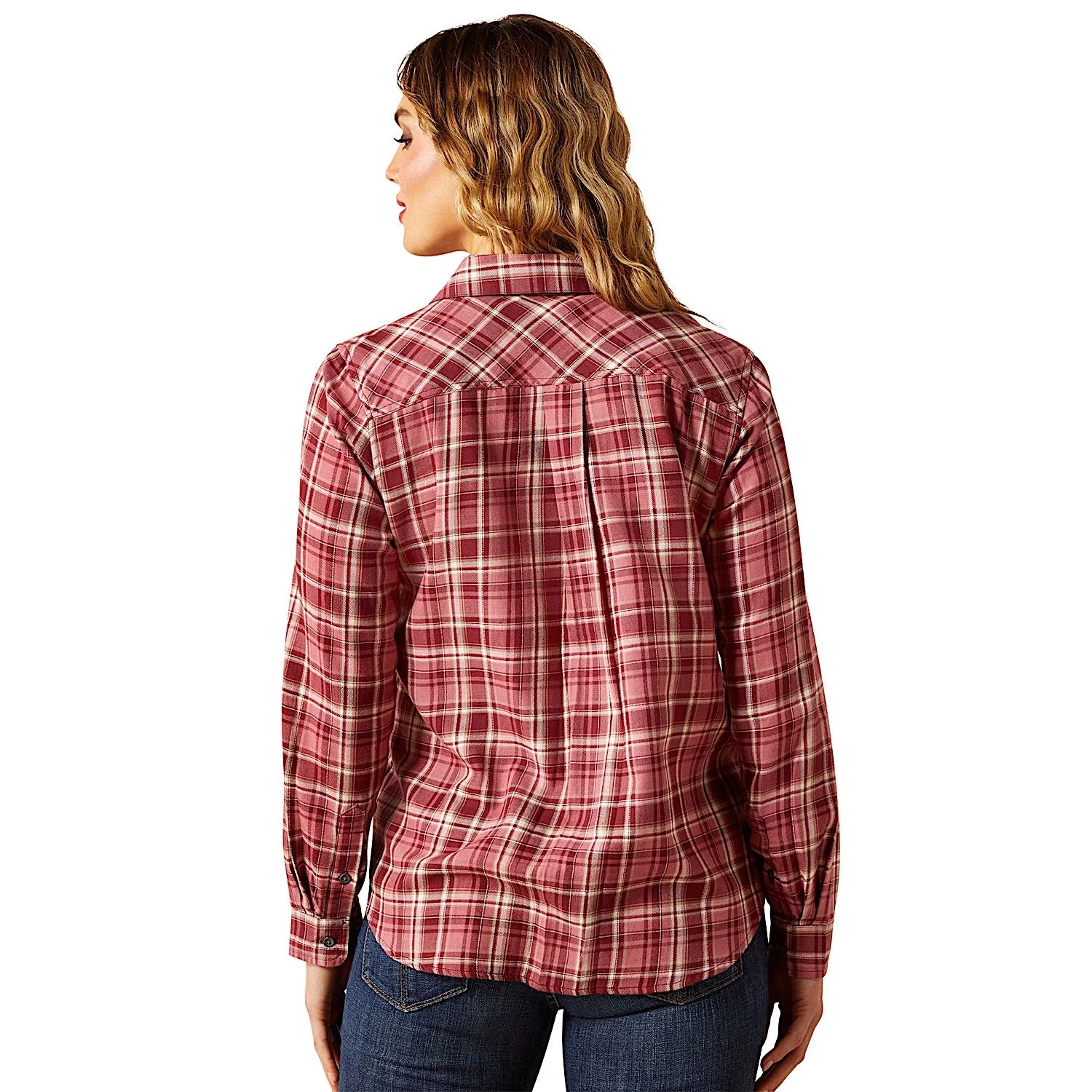 Ariat Women's Billie Jean Shirt - Sunkissed Plaid - Image 2