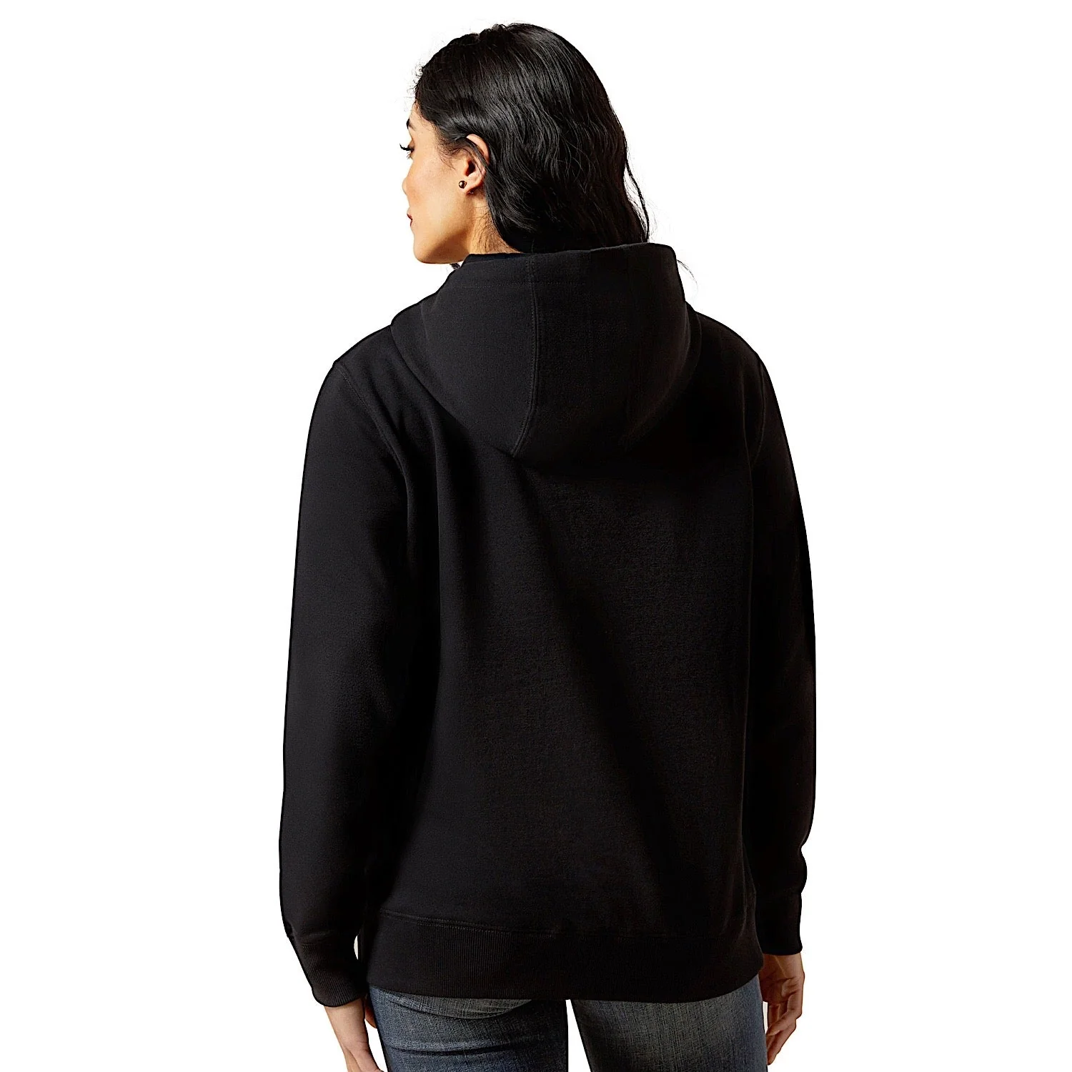 Ariat Women's Booted Logo Hoodie - Black - Image 2
