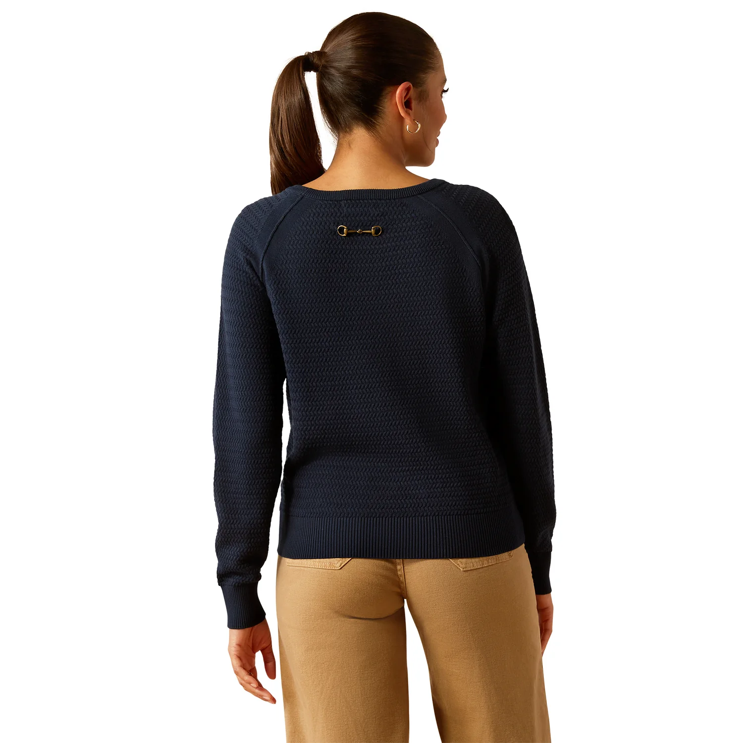 Ariat Women's Cambeck Sweater - Navy - Image 2