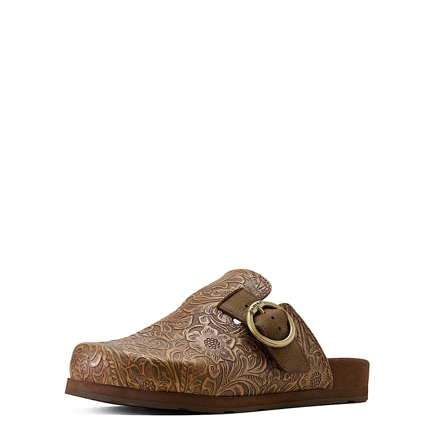 Ariat Women's Country Mule - Brown Floral Emboss