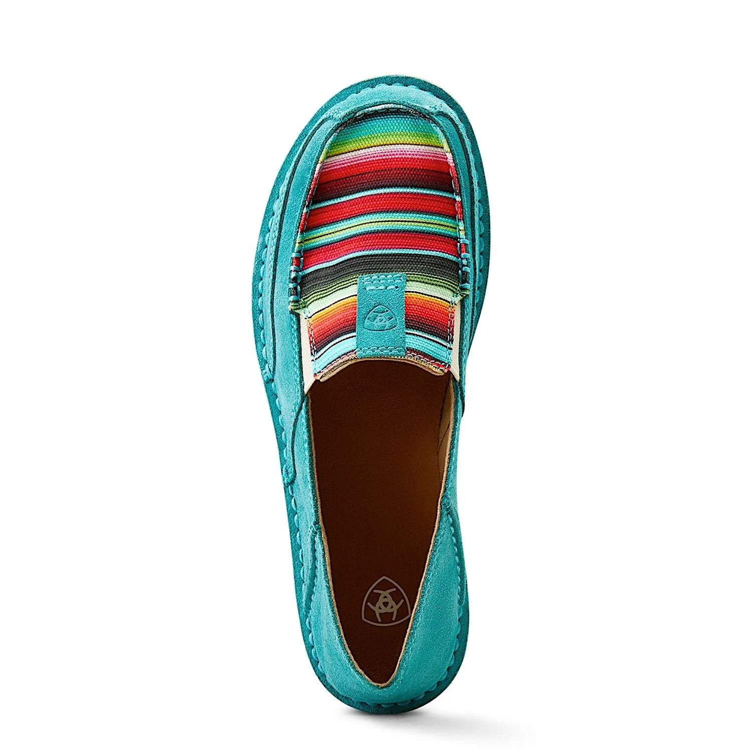Ariat Women's Cruiser - Teal Suede/Striking Serape - Image 3