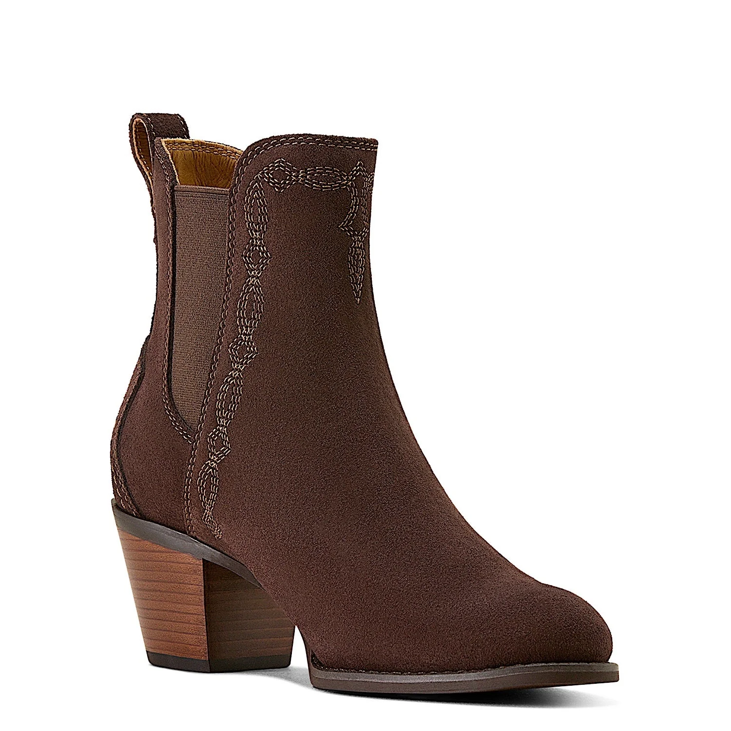 Ariat Women's Demi Boot - Chocolate Suede - Image 6