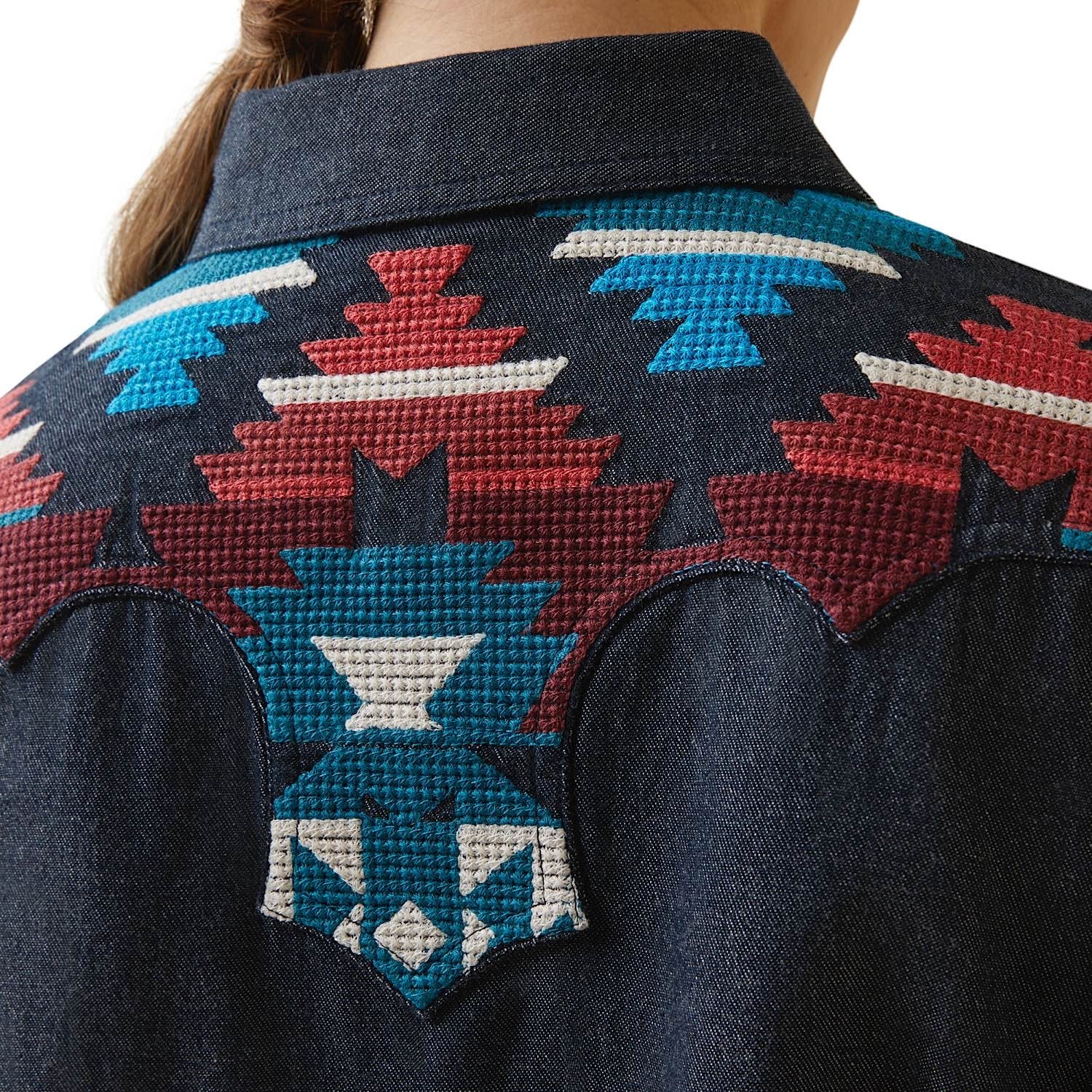 Ariat Women's Dutton Snap Shirt - Rinseed - Image 4