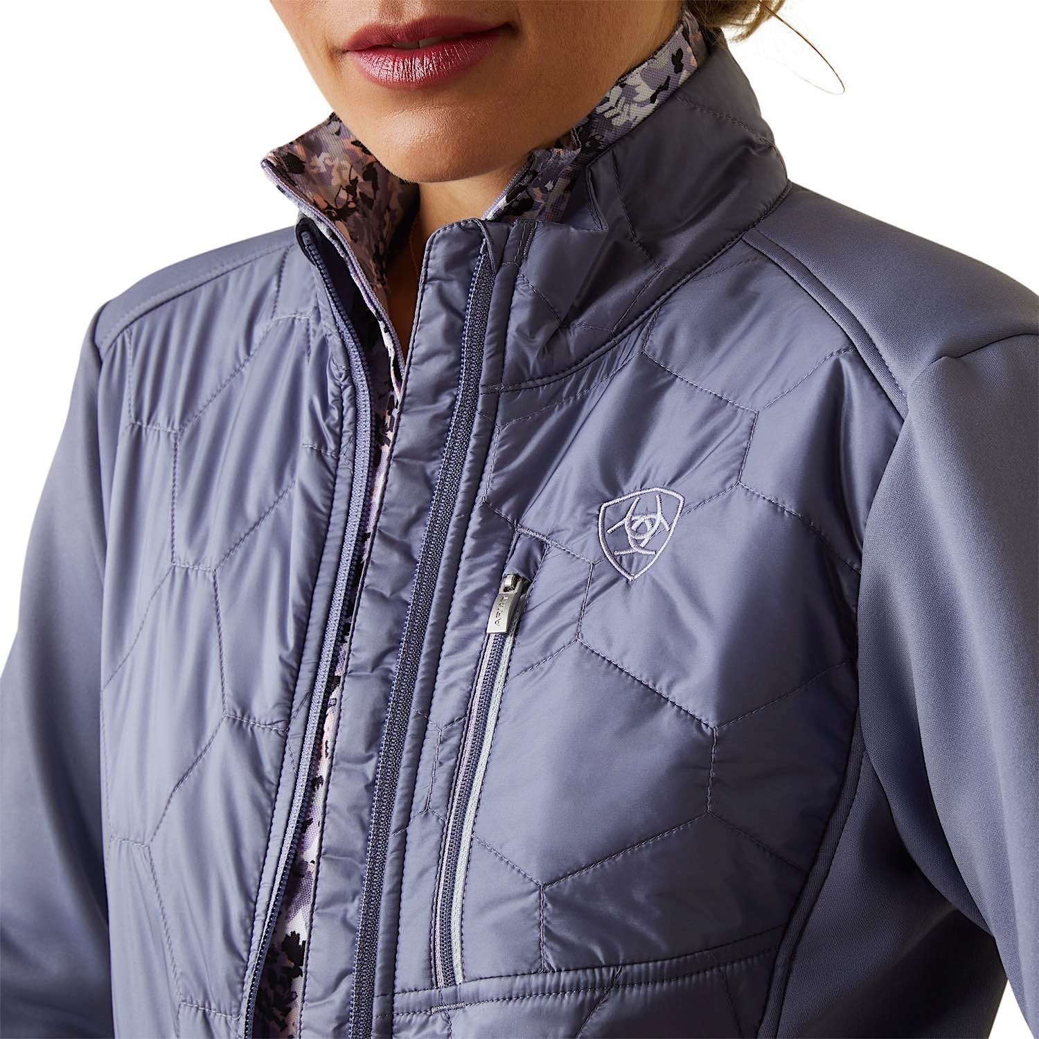 Ariat Women's Fusion Insulated Jacket Dusky Granite - Image 5