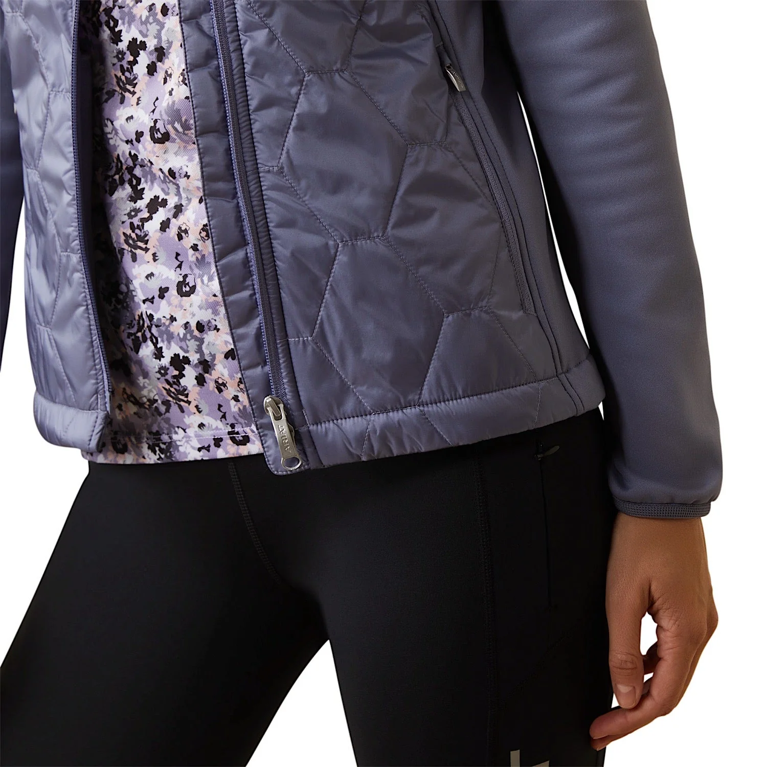 Ariat Women's Fusion Insulated Jacket Dusky Granite - Image 6