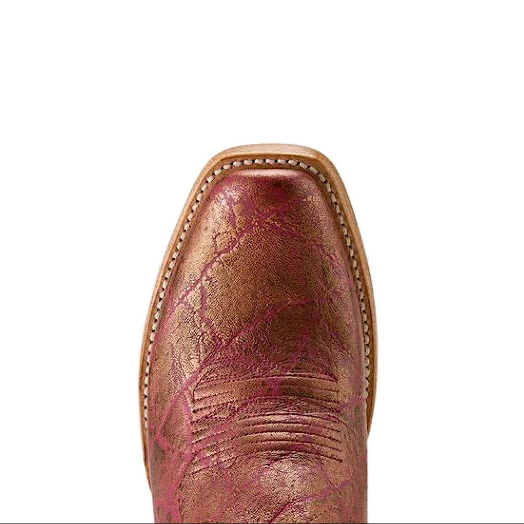 Ariat Women's Futurity Colt Boot - Pinkadelic / Vintage Stone - Image 4