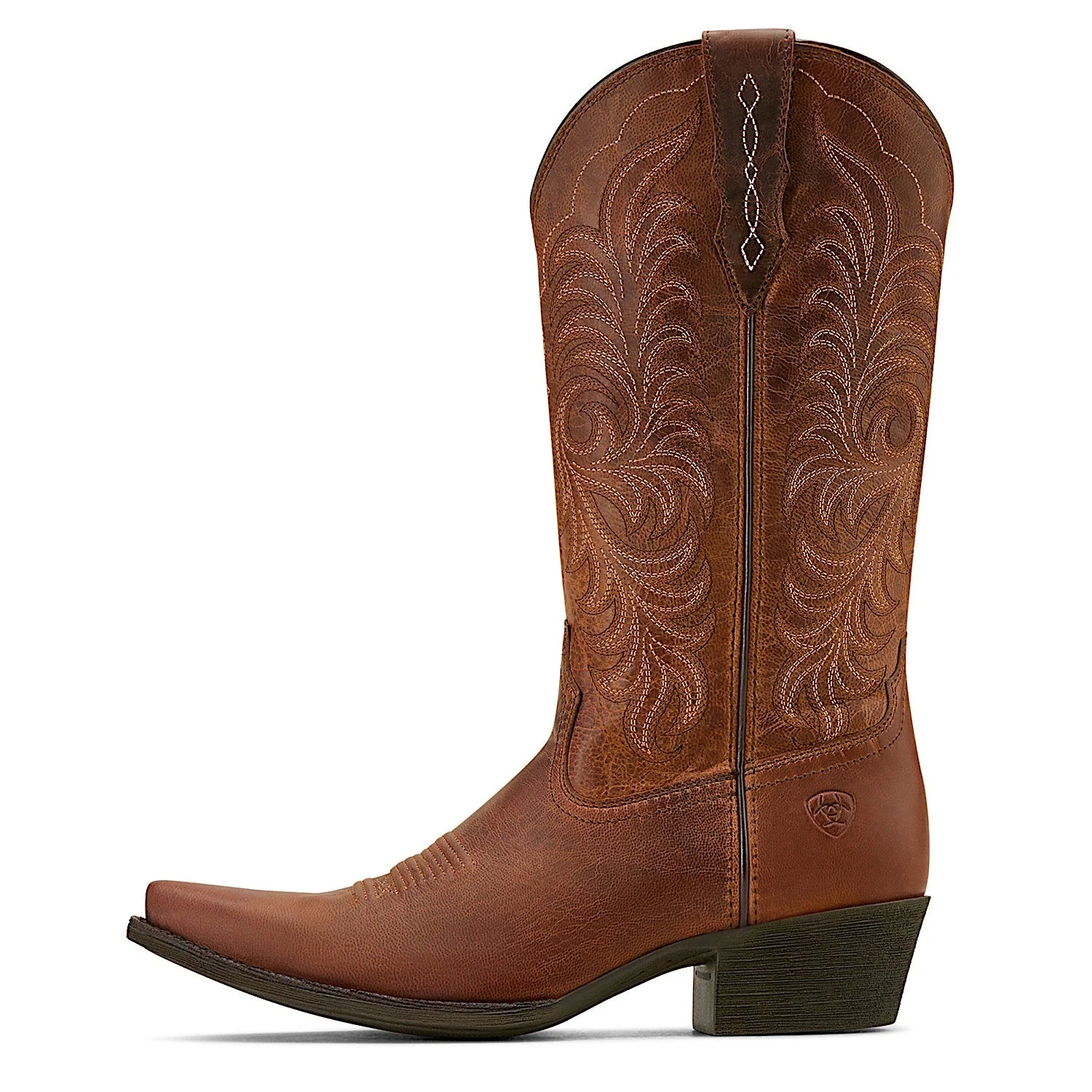 Ariat Women's Heritage X Toe Stretchfit Western Boot - Rich Oak - Image 2