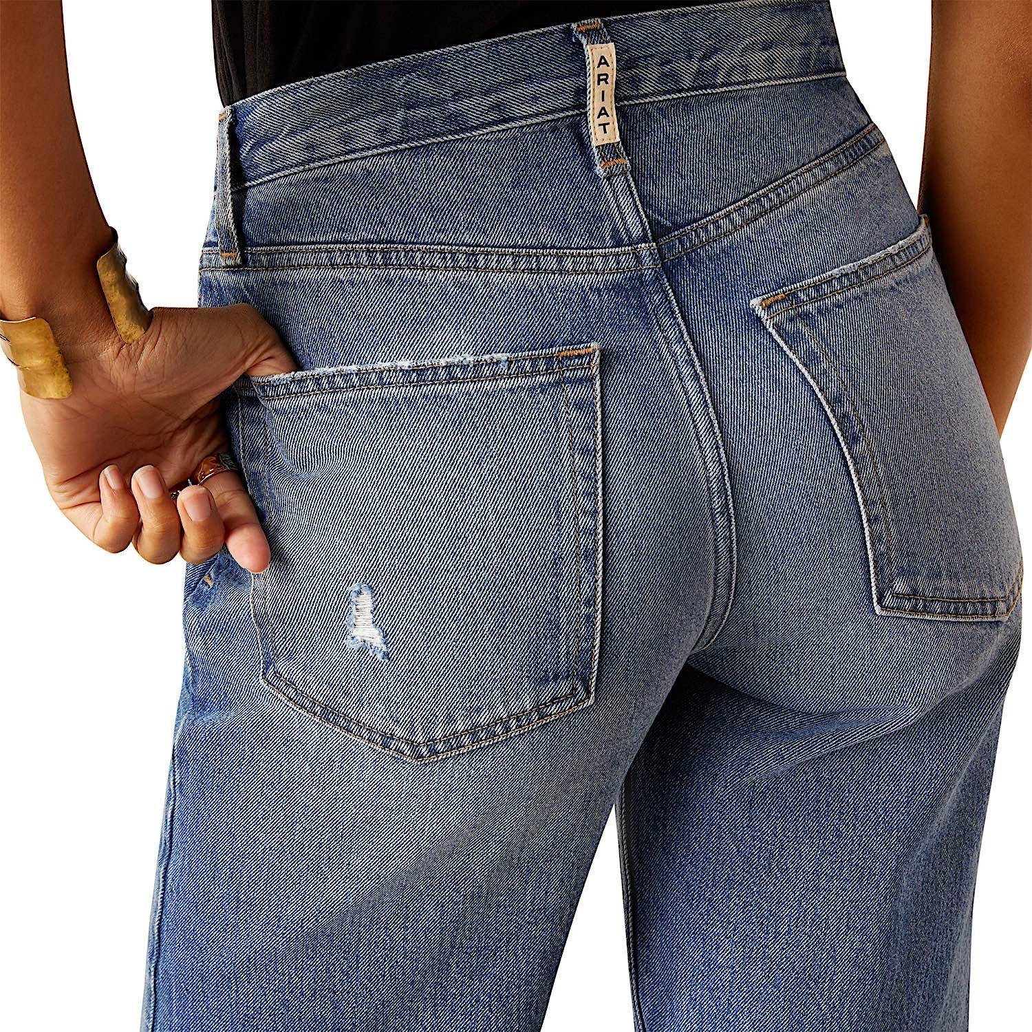 Ariat Women's Ultra High Rise 10" Jazmine Short - California - Image 2